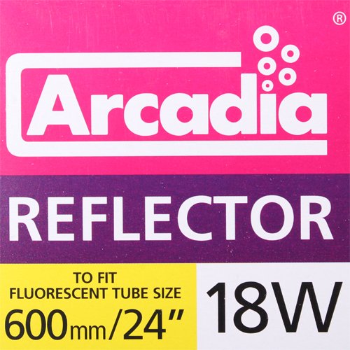 Arcadia Fluorescent Tube Light Reflector 18W - 600mm