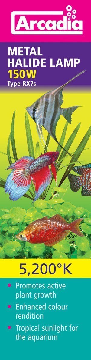 Arcadia Freshwater Aquarium Metal Halide Bulb 150W - 5200K