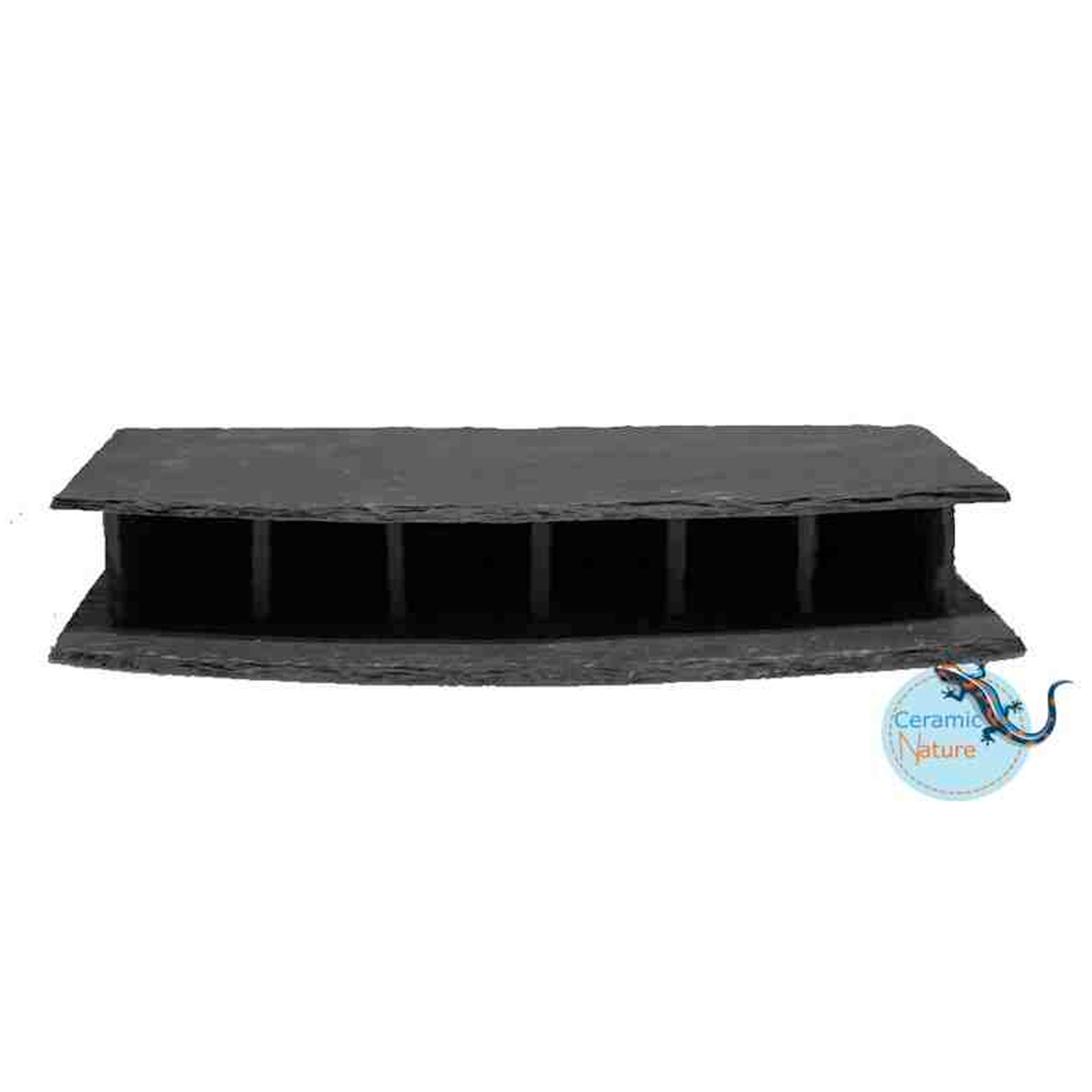 Ceramic Nature Slate Street Round - Single