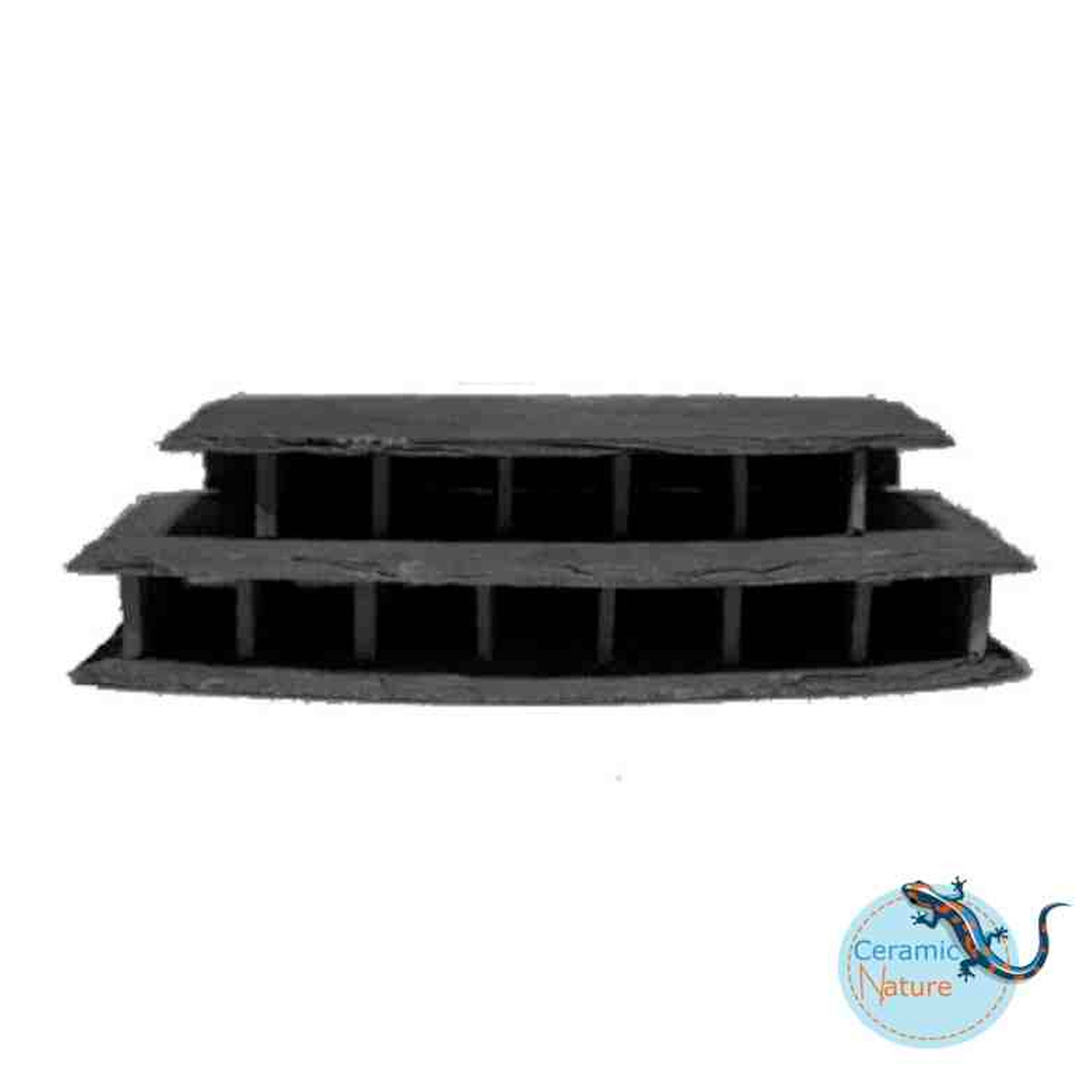 Ceramic Nature Slate Street Round - Double