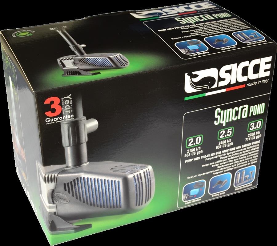 Sicce SyncraPond 2.0 Pump 2150 Lph