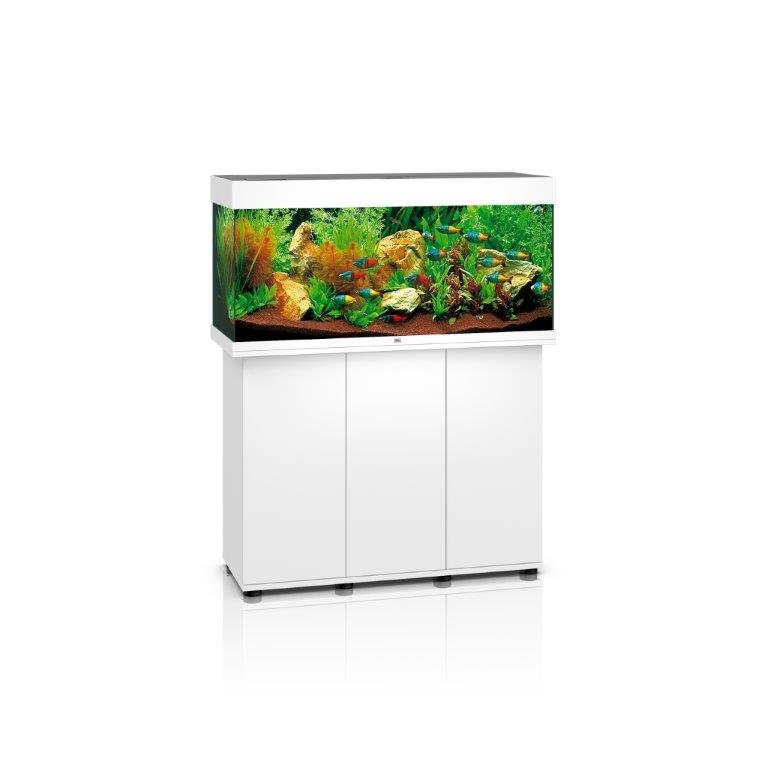 Juwel Rio 180 Aquarium & Cabinet (LED lighting) - Light Wood, Dark Wood, Black, White or Grey