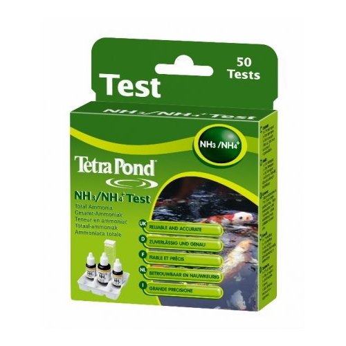 TetraPond Ammonia (NH4 NH3) Test Kit For Pond Water