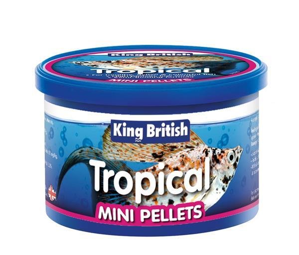 King British Tropical Fish Mini Pellets 45g