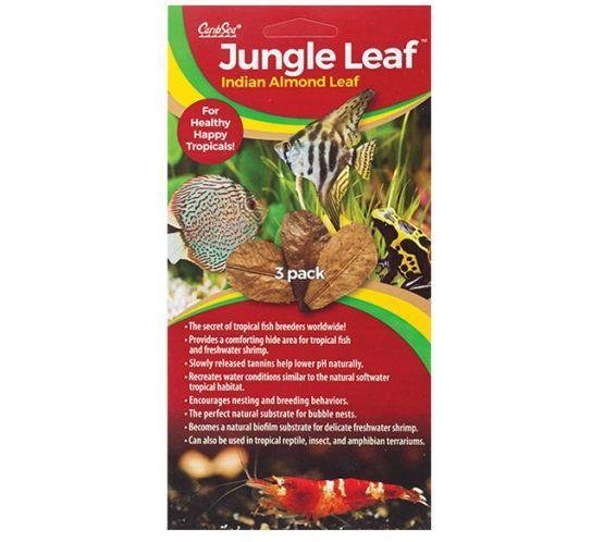 Caribsea Planted Aquaria Jungle Leaf Indian Almond Leaf 3pk (00651)