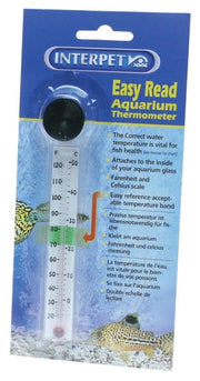 Interpet Easy Read Aquarium Thermometer with Sucker