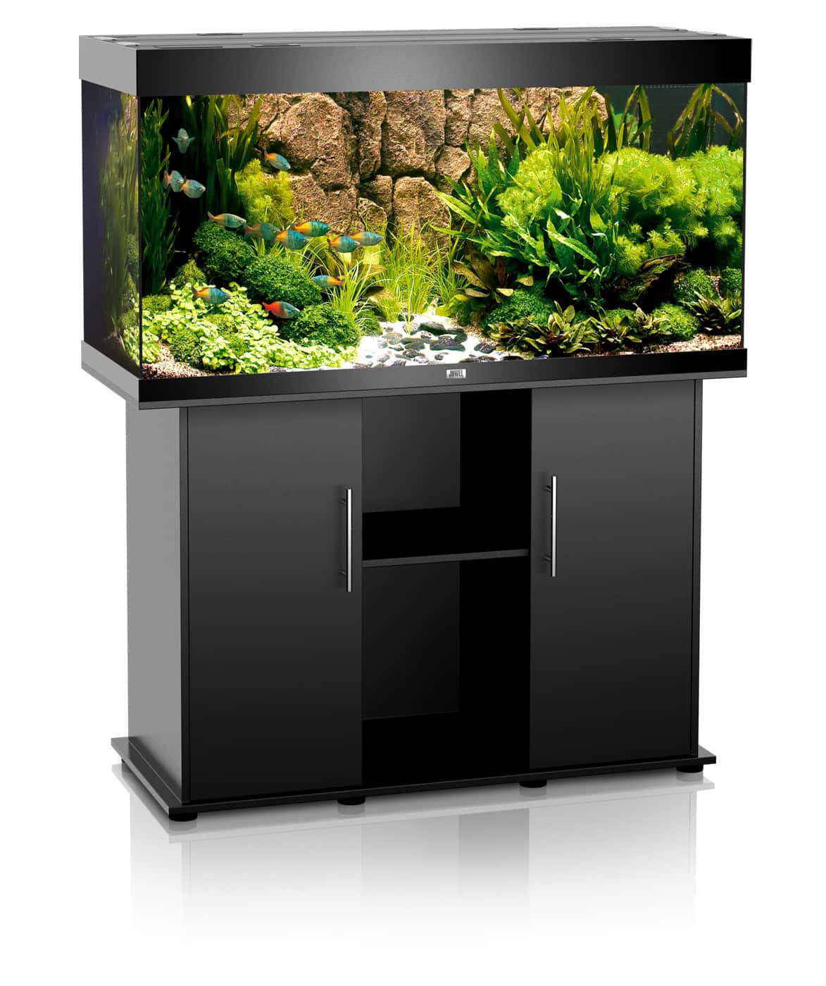 Juwel Rio 350 Aquarium & Cabinet (LED lighting) - Light Wood, Dark Wood, Black, White or Grey