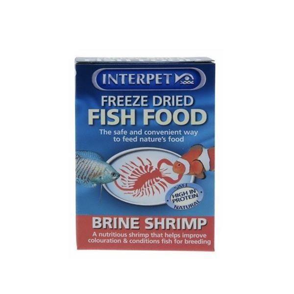 Interpet Freeze Dried Fish Food Brine Shrimp 7g