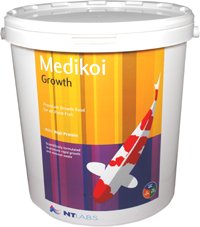 NT Labs Medikoi Growth Koi Fish Food Pellets 10kg - 6mm