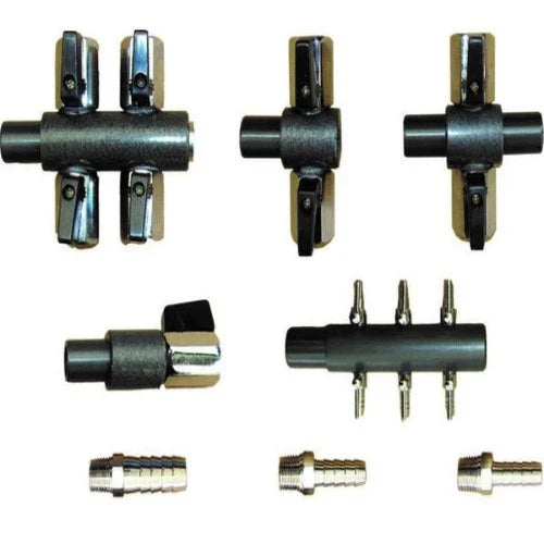 4 Way 3/8" Hosetail Medo LA45/80 (Inc Tails)