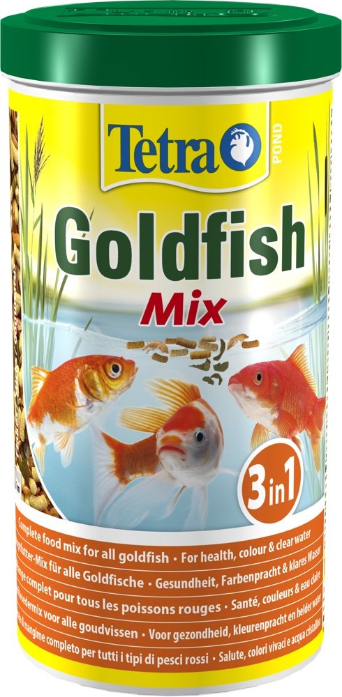 Tetra Pond Goldfish Mix - Mixed Fish Food For Pond Fish (1L, 4L)