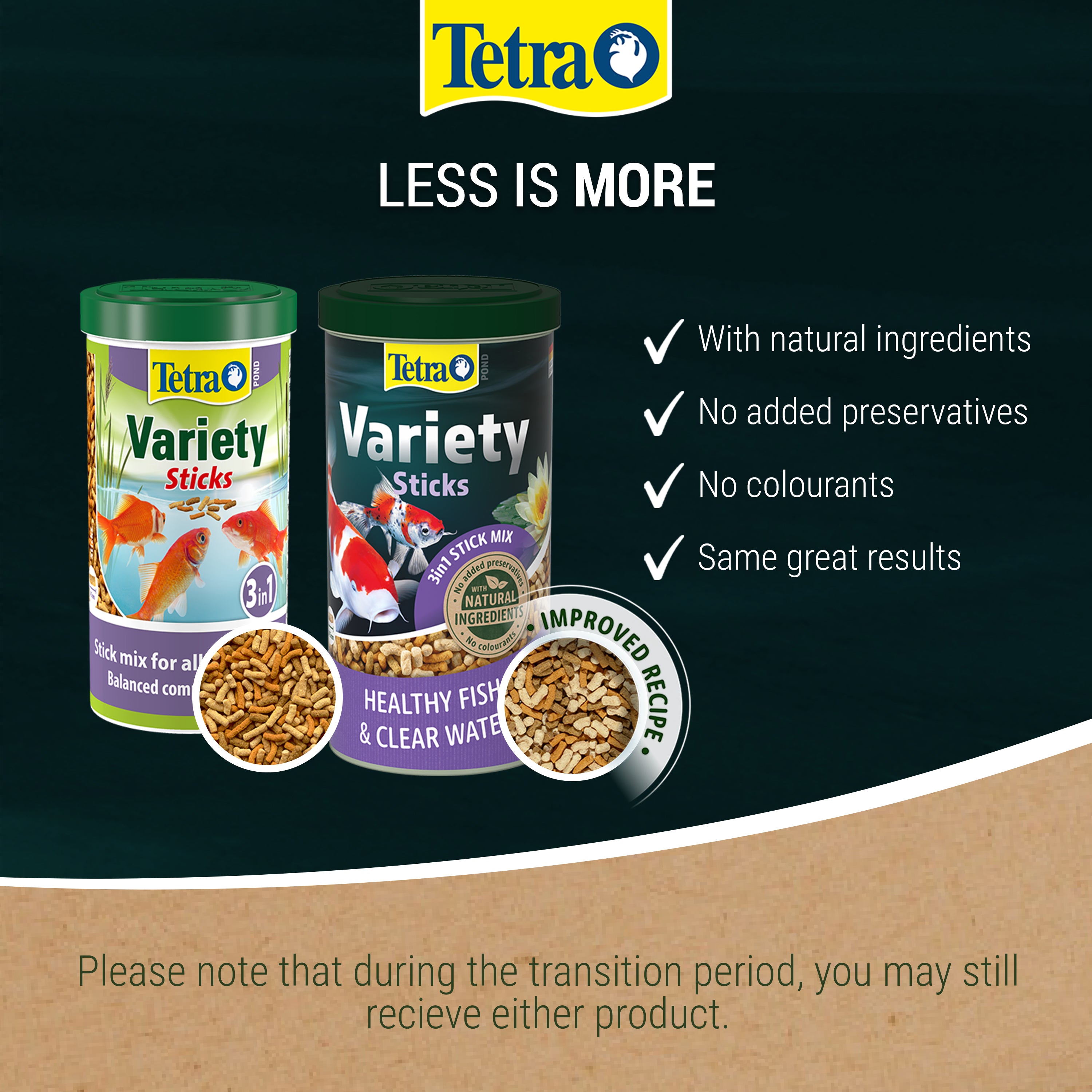Tetra Pond Variety Sticks (1L, 4L, 7L, 10L, 15L, 25L)