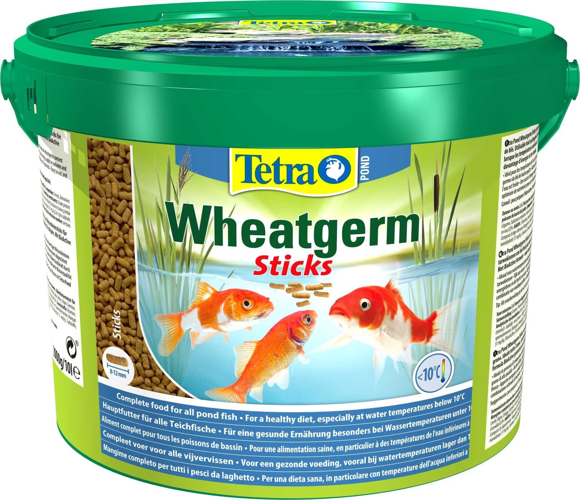 Tetra Pond Wheatgerm Sticks (Available in 1L, 4L, 7L,10L)