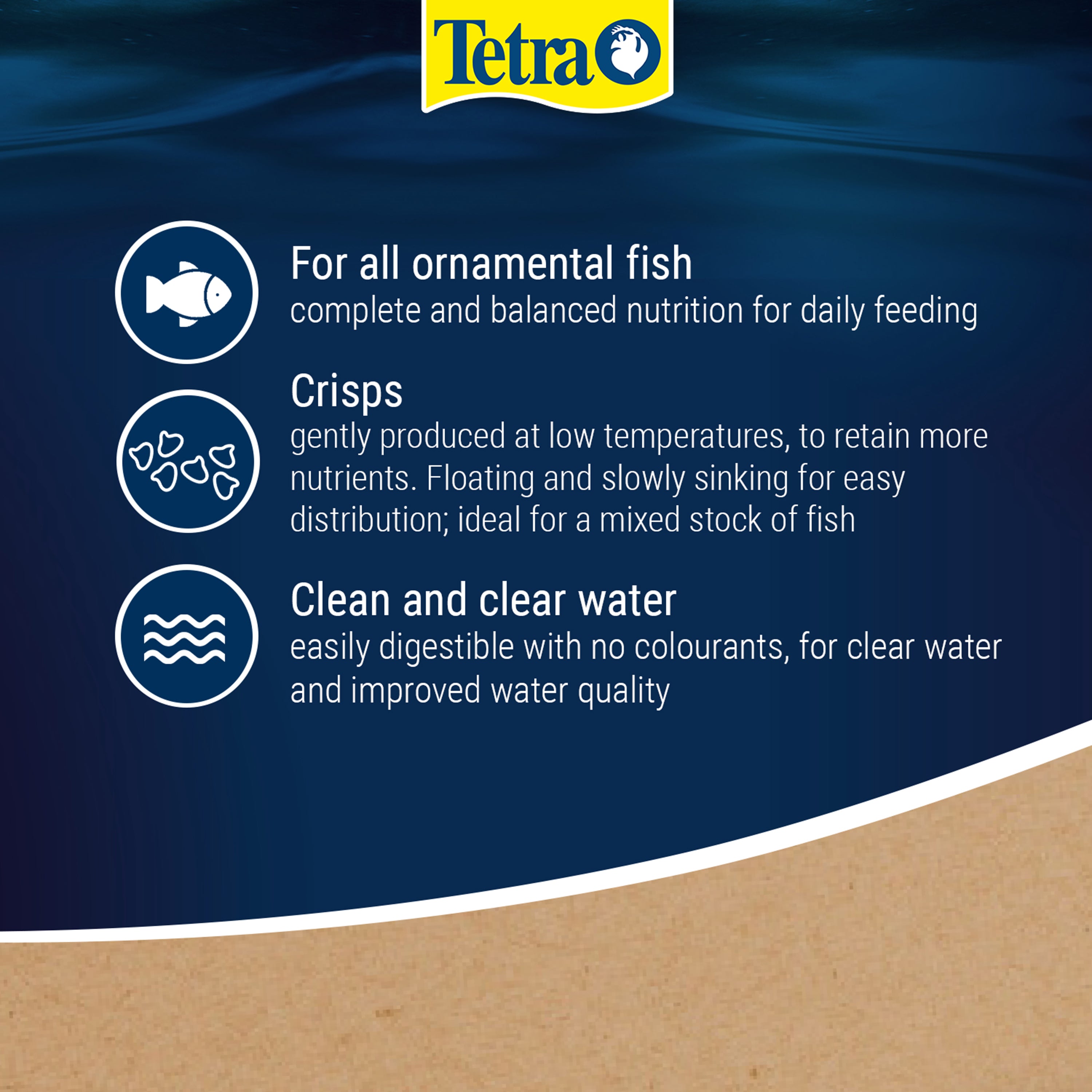TetraMin Crisps - Fish Food For Tropical Herbivore Fish 100ml / 20g (140707)
