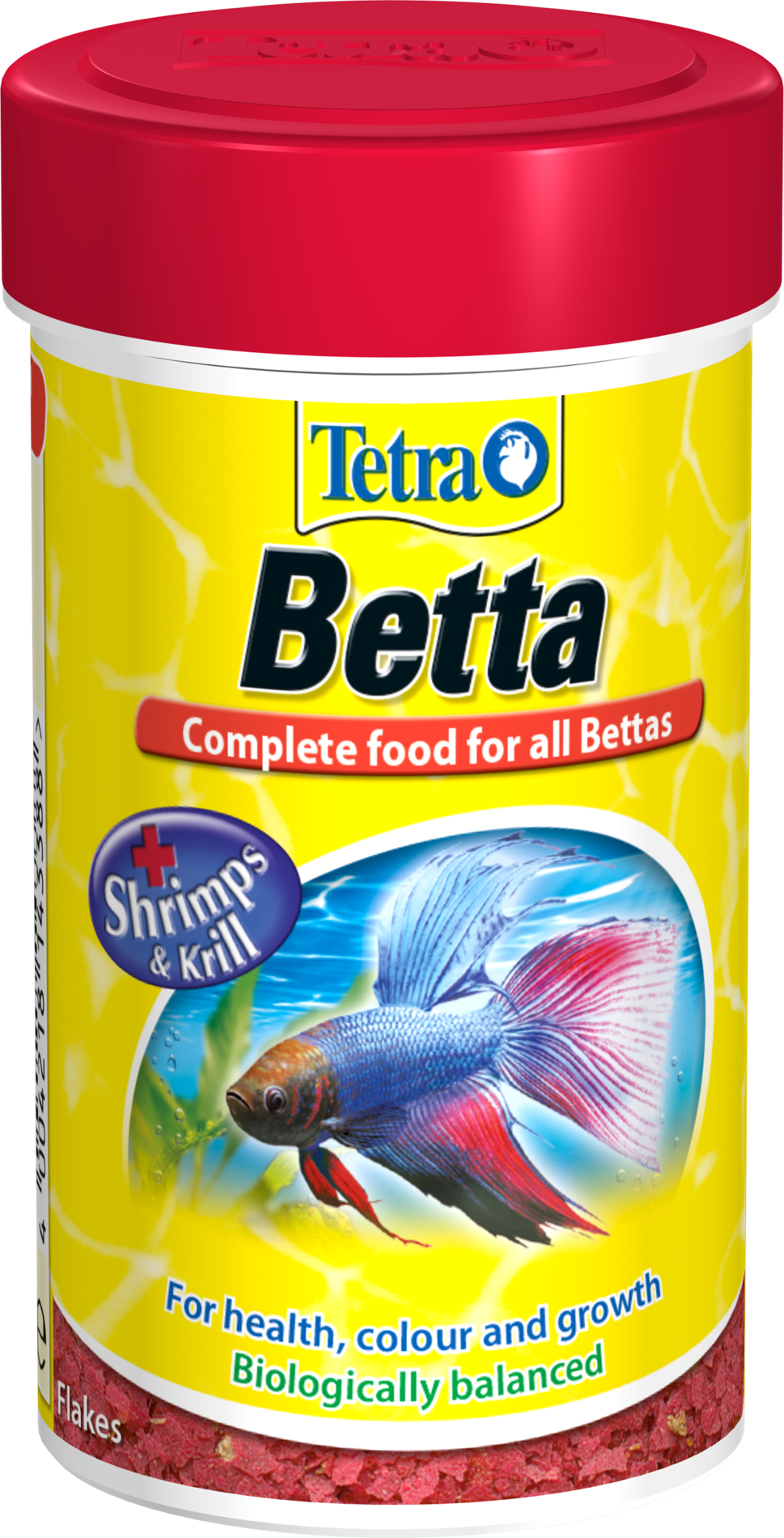 Tetra Betta Fish Food Flakes for Siamese Fighting Fish 27g