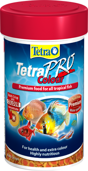 TetraPro Colour - Multi-Crisps Fish Food For Tropical Fish 100ml / 20g (143586)