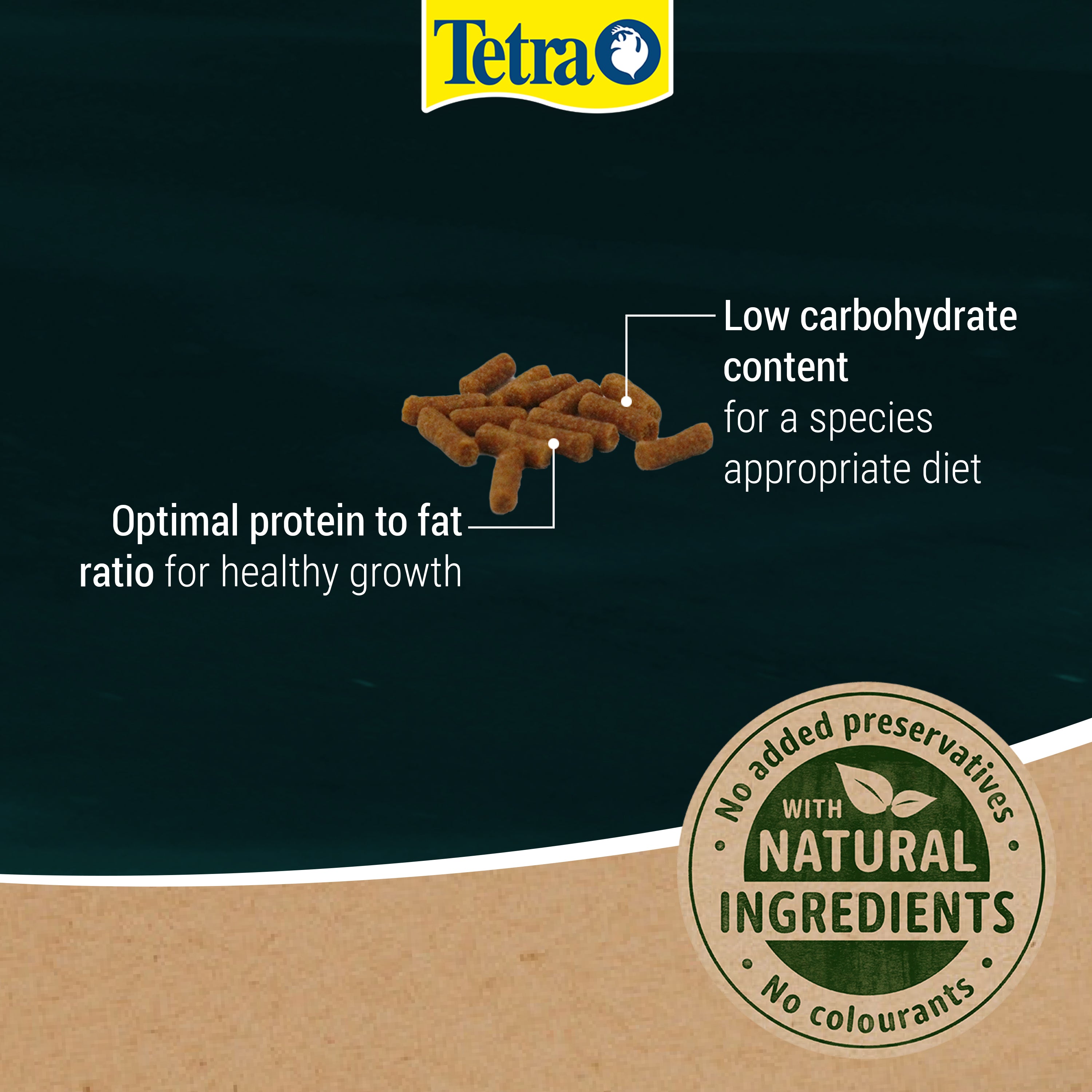 Tetra Pond Sterlet Sticks - Stick Fish Food For Sturgeons 1L / 580g (148819)
