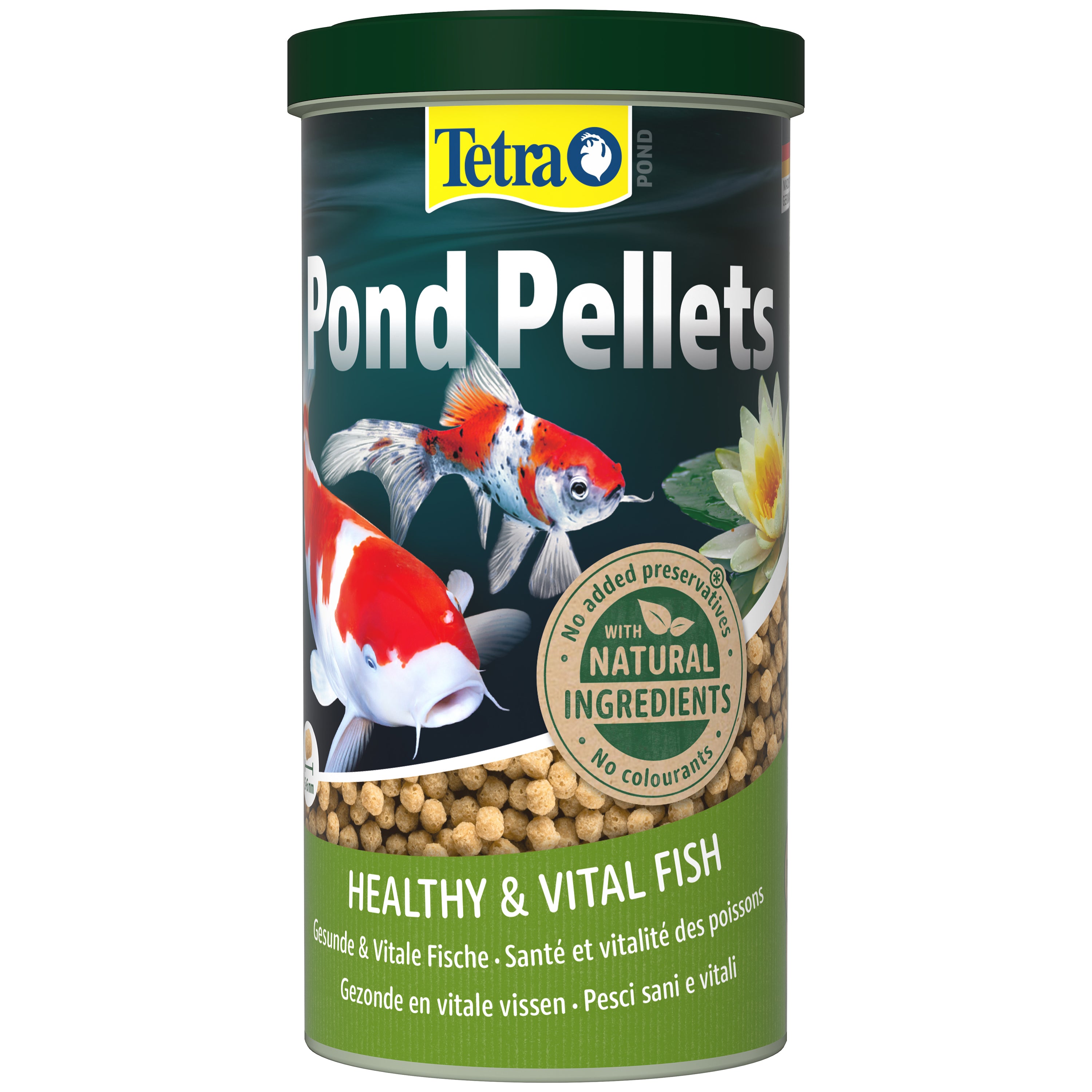Tetra Pond Pellets - Medium For All Pond Fish (1L, 4L)