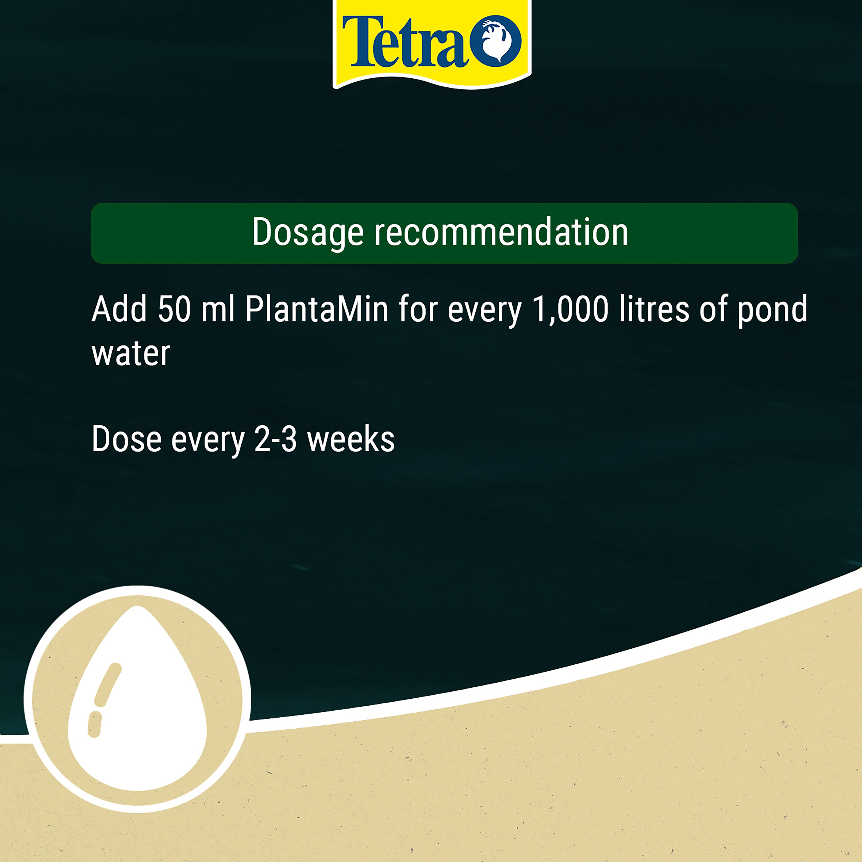 Tetra Pond PlantaMin Pond Plant Fertiliser 500ml (153417)