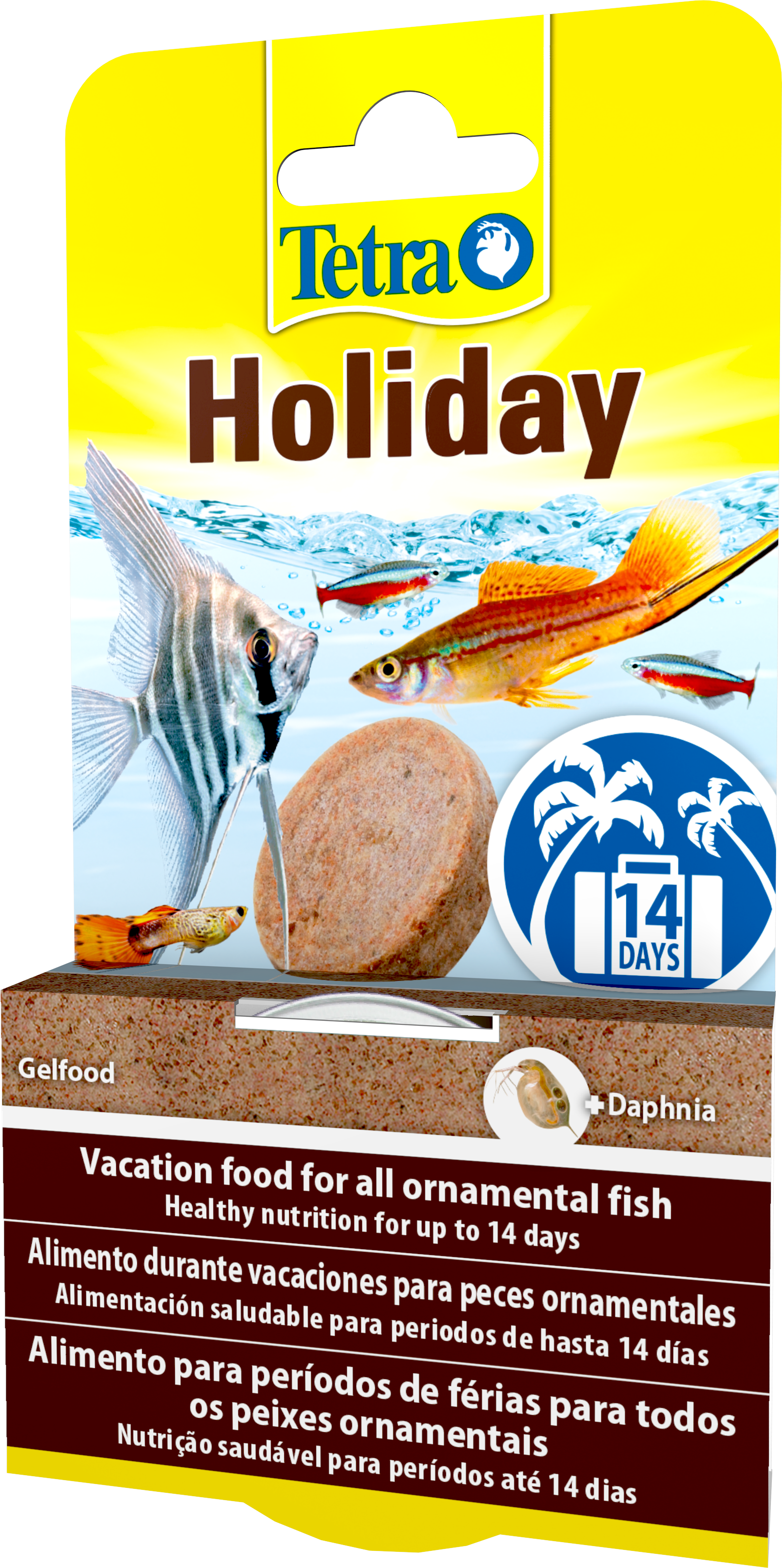 TetraMin Holiday Gel Tab Food For Tropical Aquarium Fish