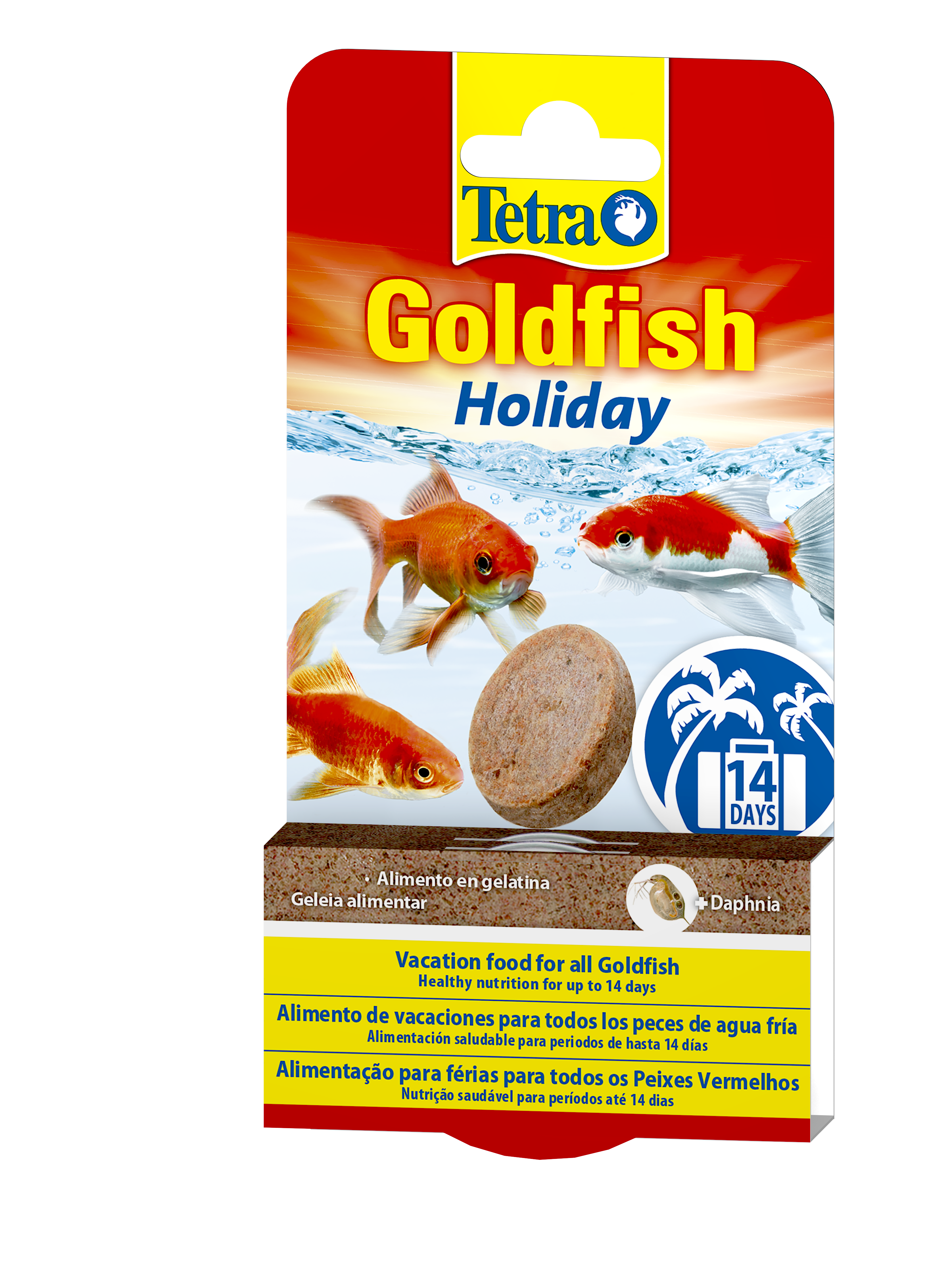 TetraFin Goldfish Holiday Gel Tab Food (2 Pots)