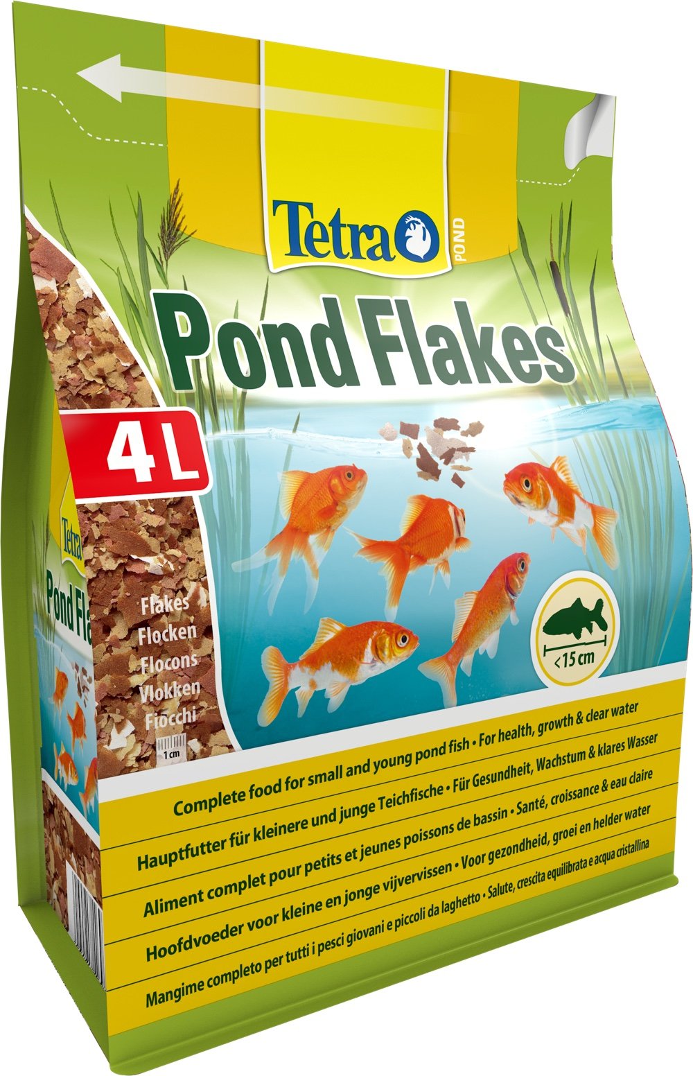 Tetra Pond Flake Food For All Small Pond Fish (500ML, 1L, 4L)