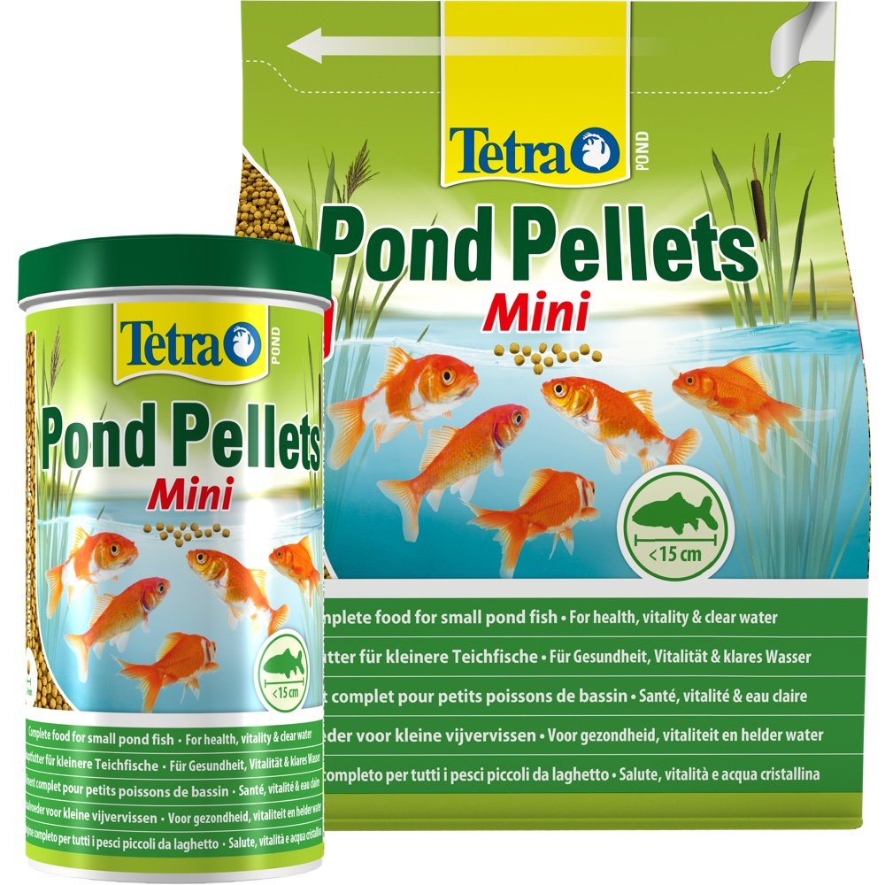 Tetra Pond Pellets - Mini For All Pond Fish (1L, 4L)