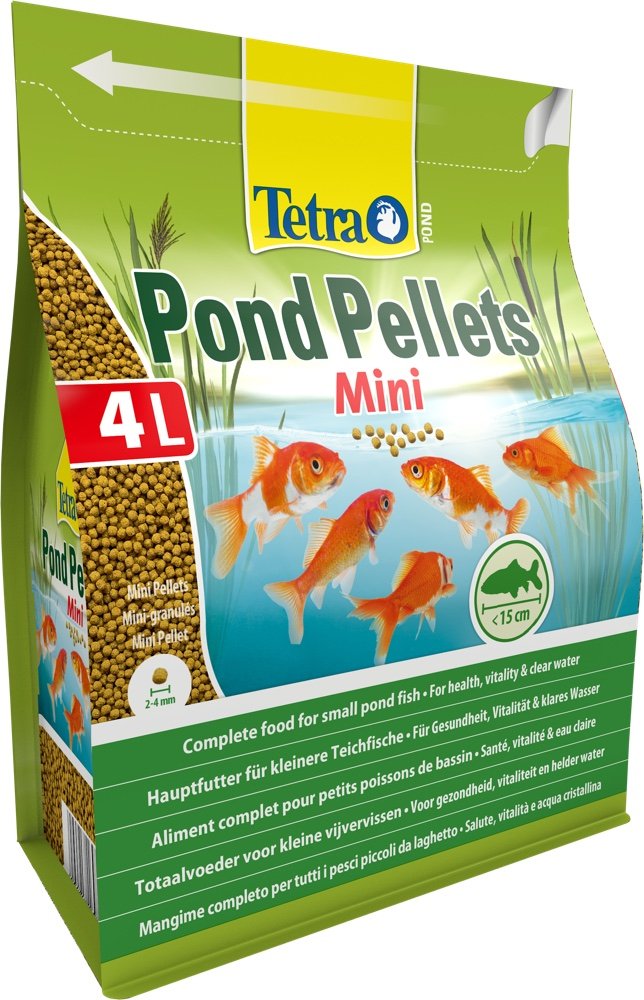 Tetra Pond Pellets - Mini For All Pond Fish (1L, 4L)