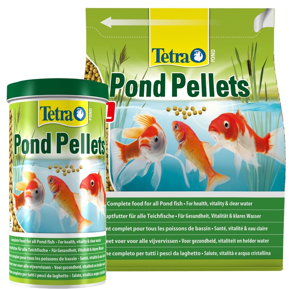 Tetra Pond Pellets - Medium For All Pond Fish (1L, 4L)