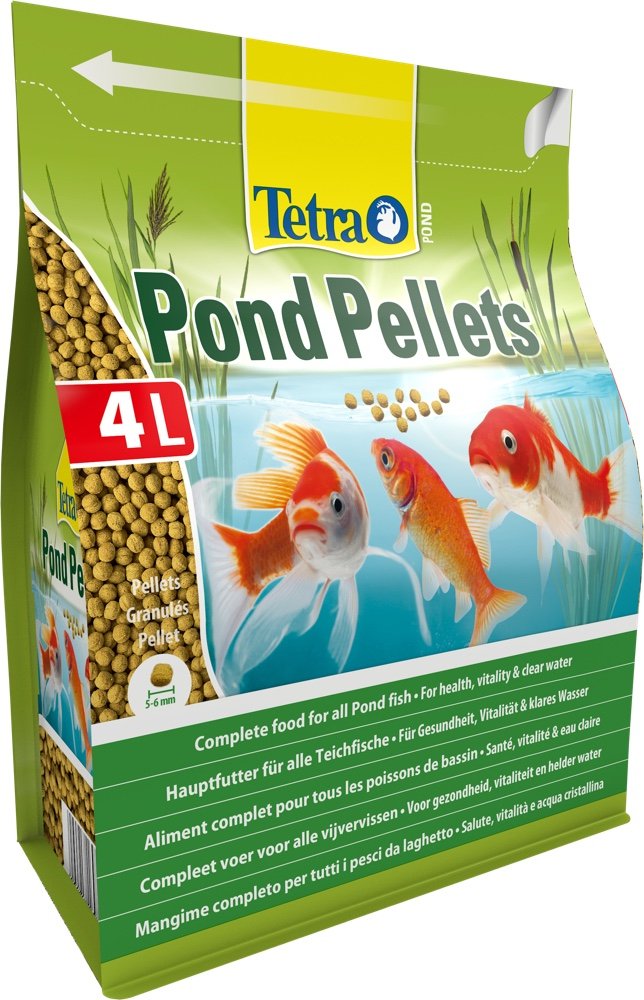 Tetra Pond Pellets - Medium For All Pond Fish (1L, 4L)