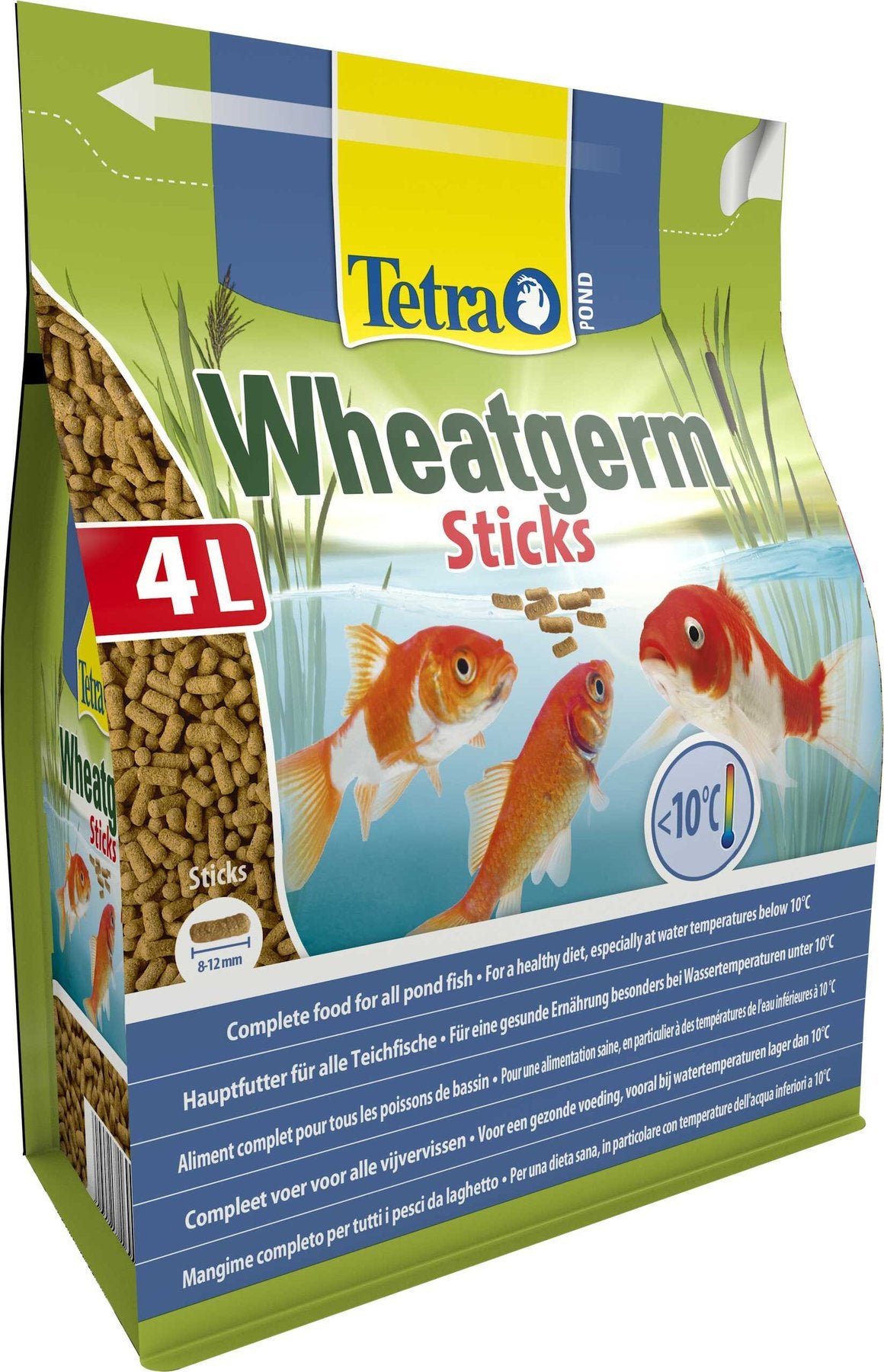 Tetra Pond Wheatgerm Sticks (Available in 1L, 4L, 7L,10L)