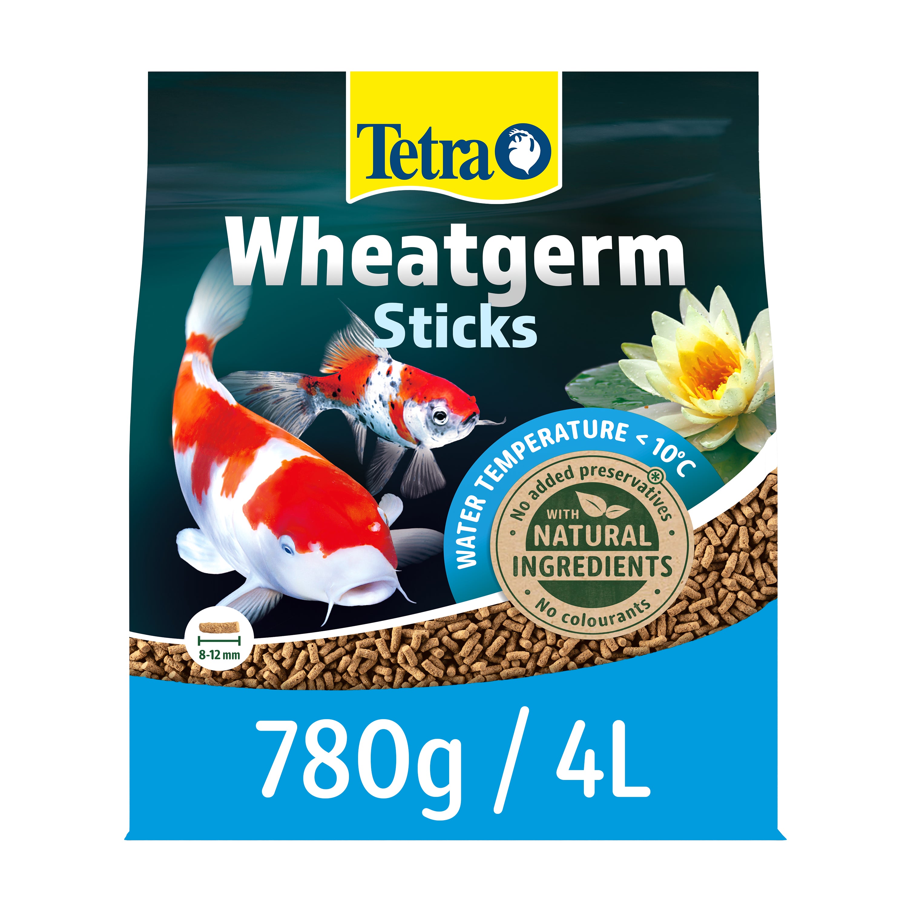 Tetra Pond Wheatgerm Sticks (Available in 1L, 4L, 7L,10L)