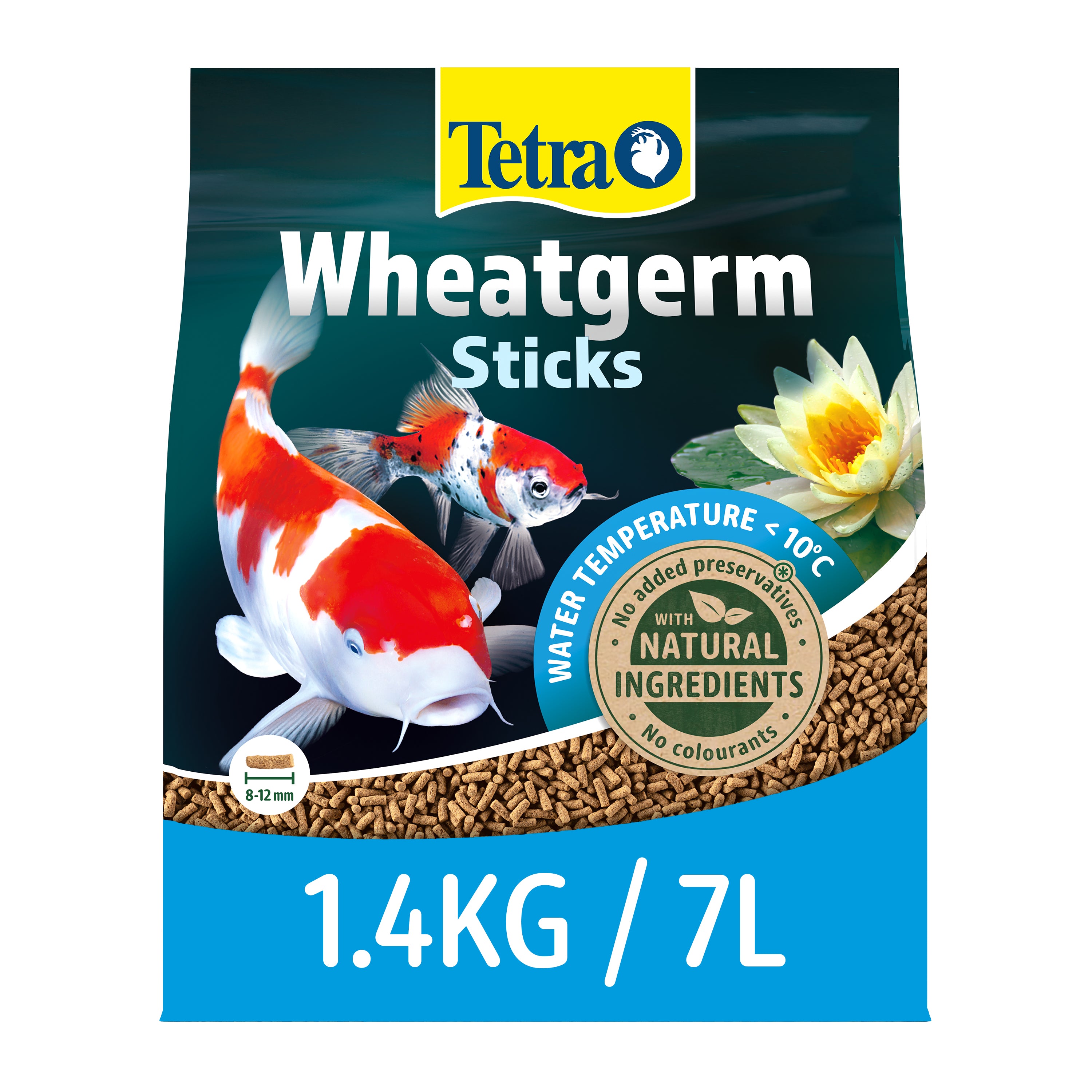 Tetra Pond Wheatgerm Sticks (Available in 1L, 4L, 7L,10L)