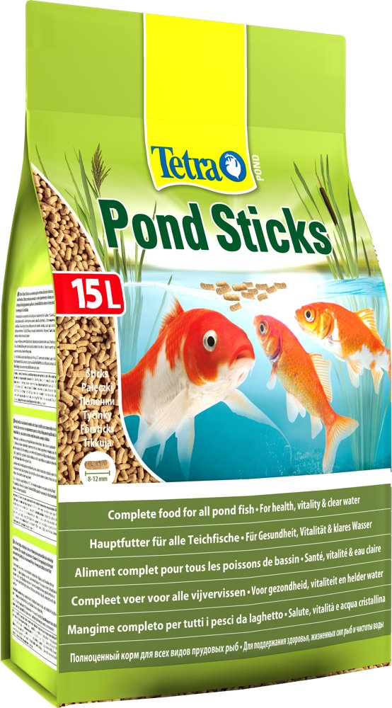 Tetra Pond Floating Food Sticks For All Pond Fish (1L, 4L, 7L, 10L, 15L, 25L, 40L, 50L)