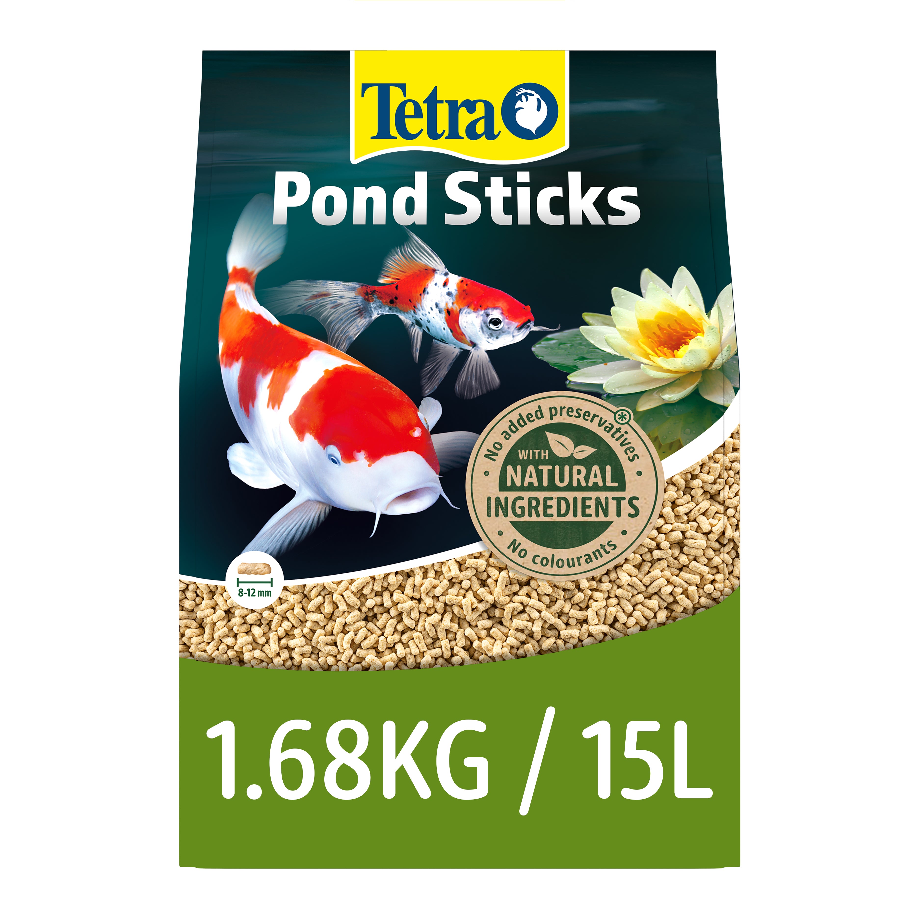 Tetra Pond Floating Food Sticks For All Pond Fish (1L, 4L, 7L, 10L, 15L, 25L, 40L, 50L)