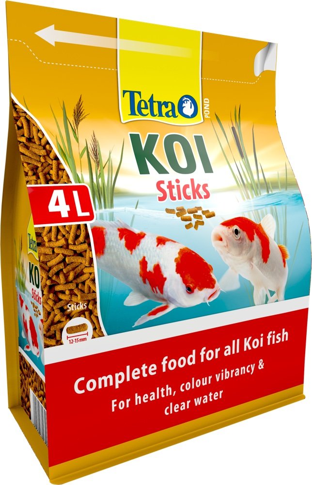 Tetra Pond Koi Sticks - Fish Food For Pond Fish (1L, 4L, 7L, 10L, 15L, 50L)