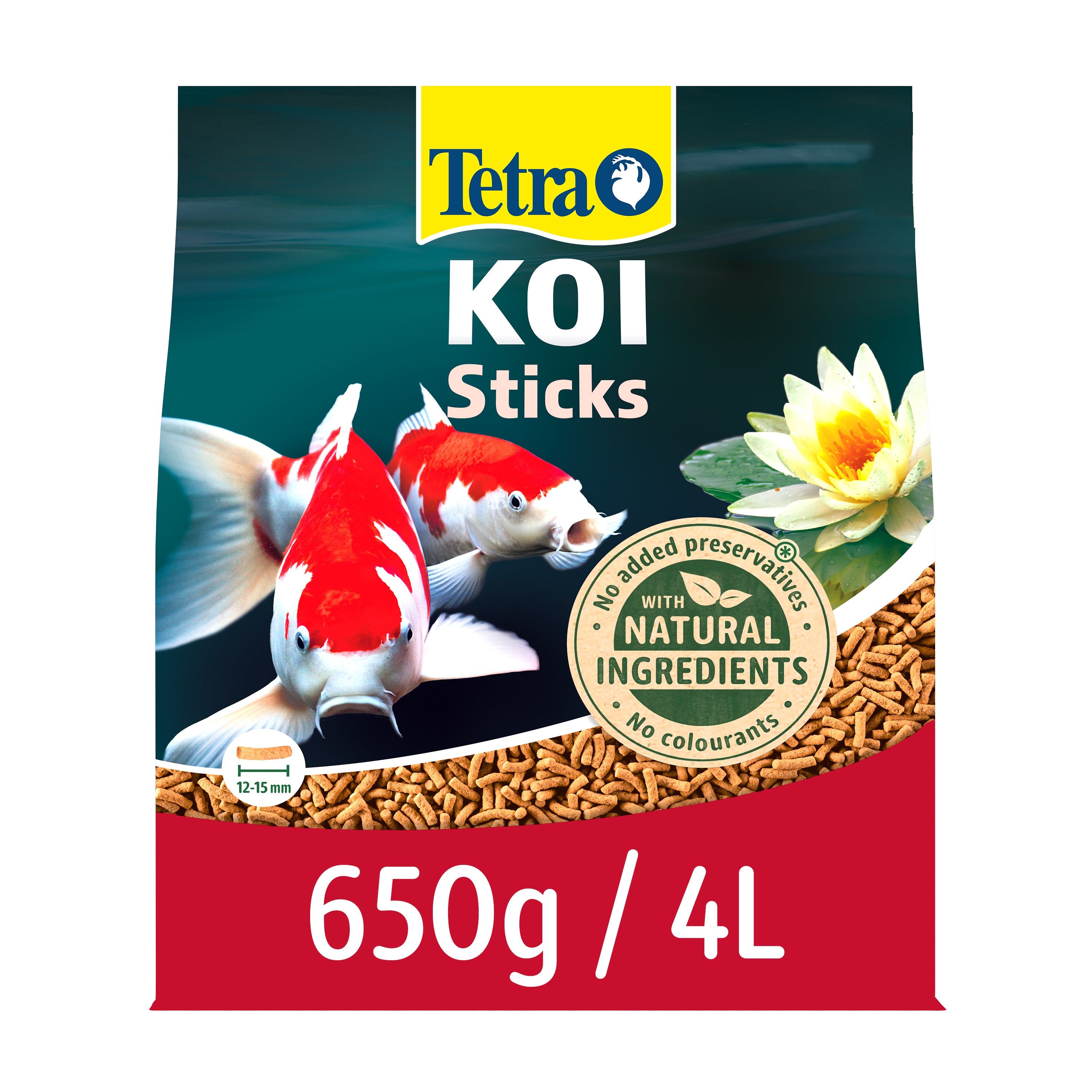 Tetra Pond Koi Sticks - Fish Food For Pond Fish (1L, 4L, 7L, 10L, 15L, 50L)