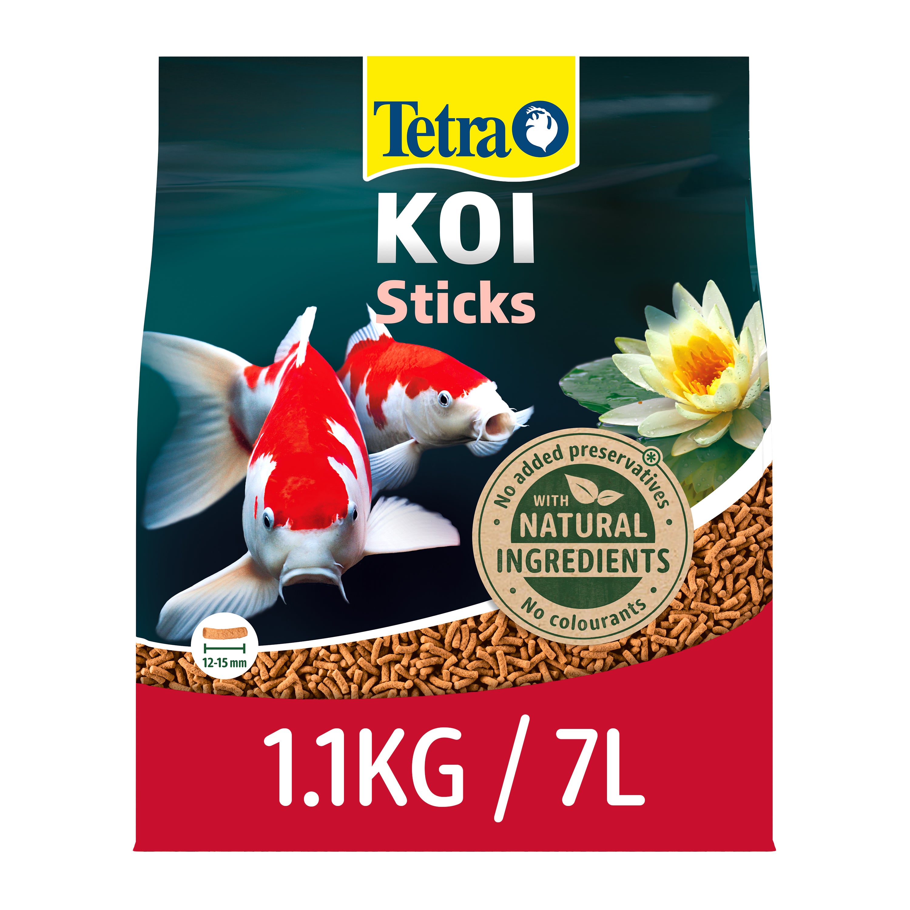 Tetra Pond Koi Sticks - Fish Food For Pond Fish (1L, 4L, 7L, 10L, 15L, 50L)