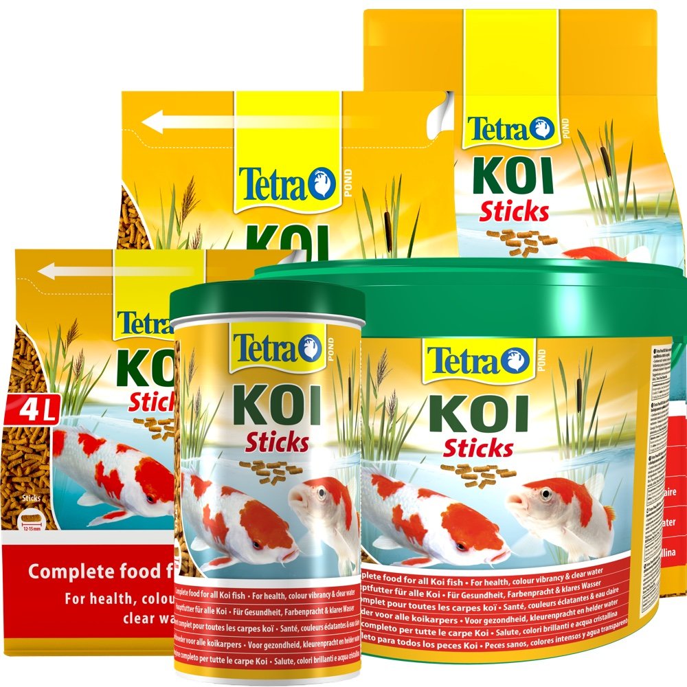 Tetra Pond Koi Sticks - Fish Food For Pond Fish (1L, 4L, 7L, 10L, 15L, 50L)