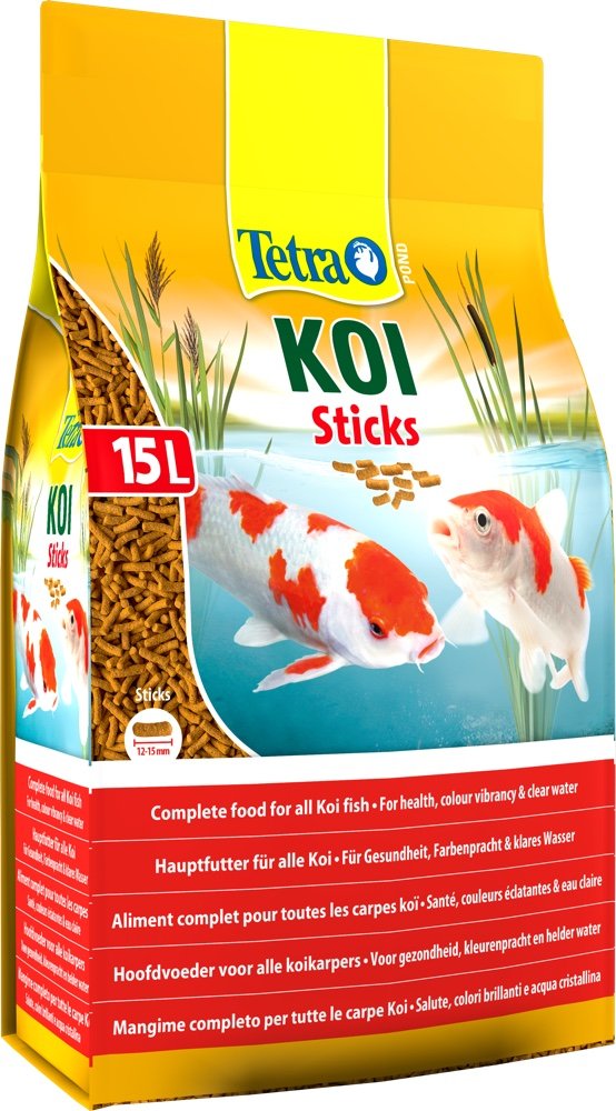 Tetra Pond Koi Sticks - Fish Food For Pond Fish (1L, 4L, 7L, 10L, 15L, 50L)