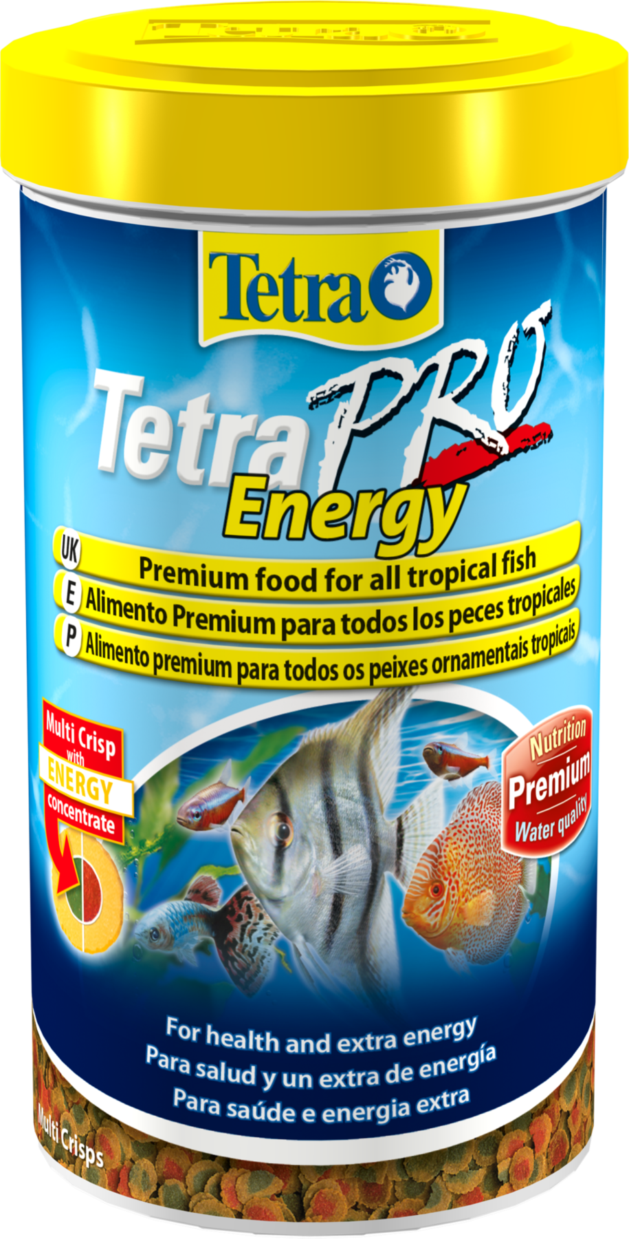 TetraPro Energy - Multi-Crisps Fish Food For Tropical Fish 500ml / 110g (178328)