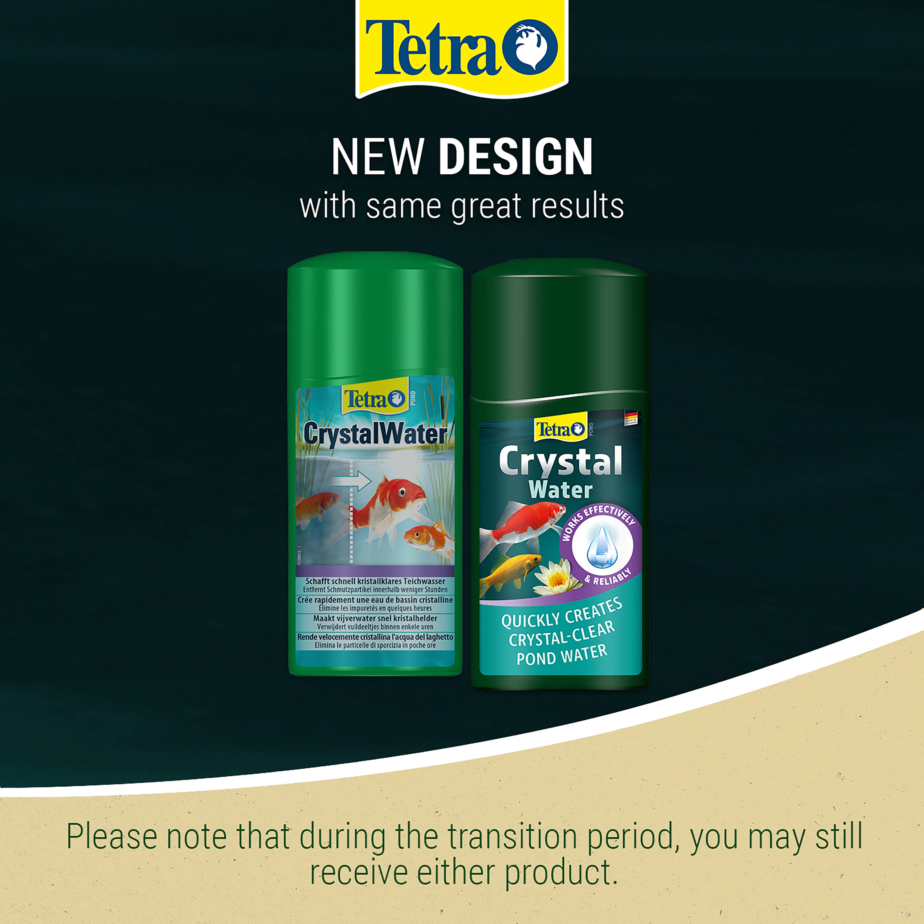 TetraPond Crystal Water Pond Water Treament (250ML, 500ML)