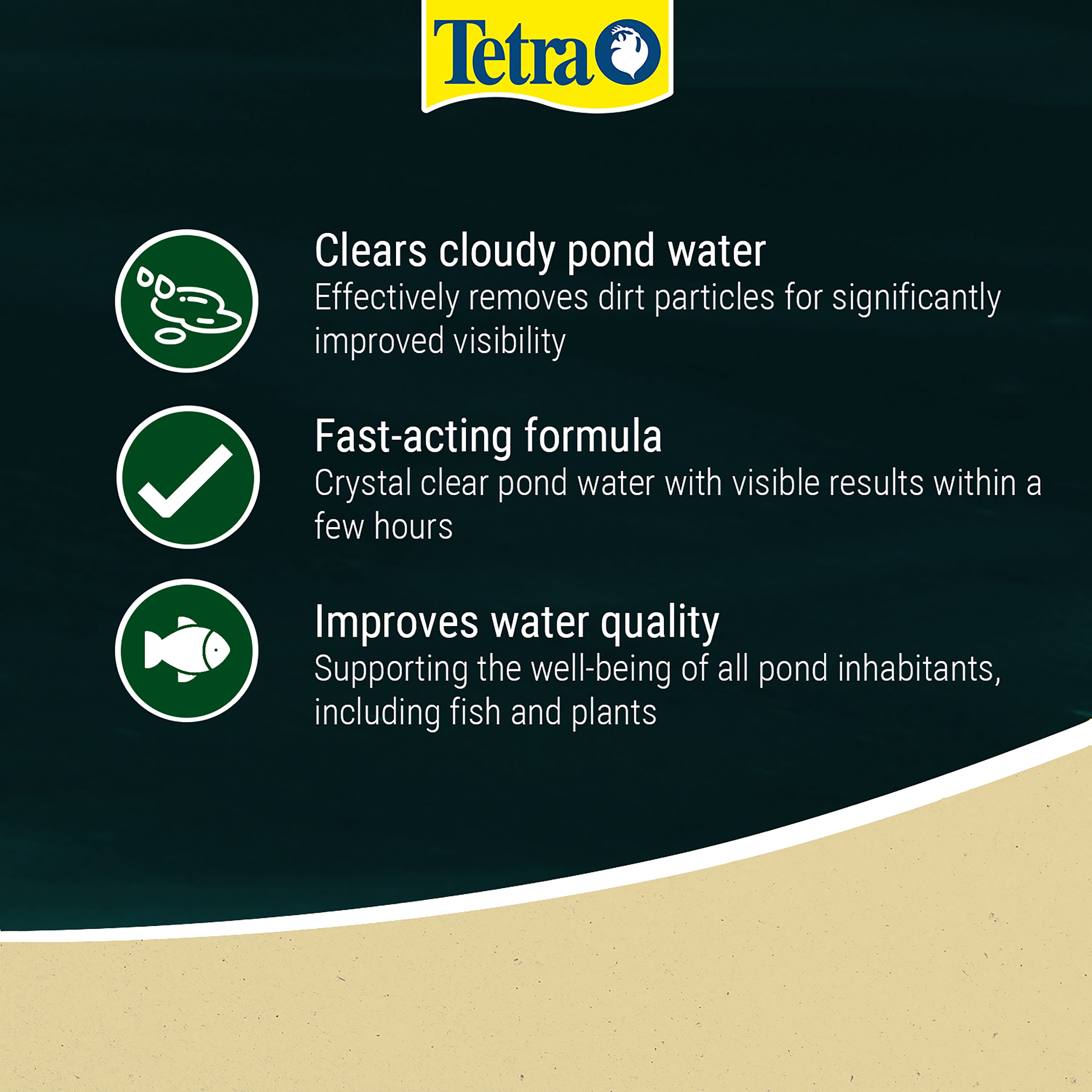 TetraPond Crystal Water Pond Water Treament (250ML, 500ML)