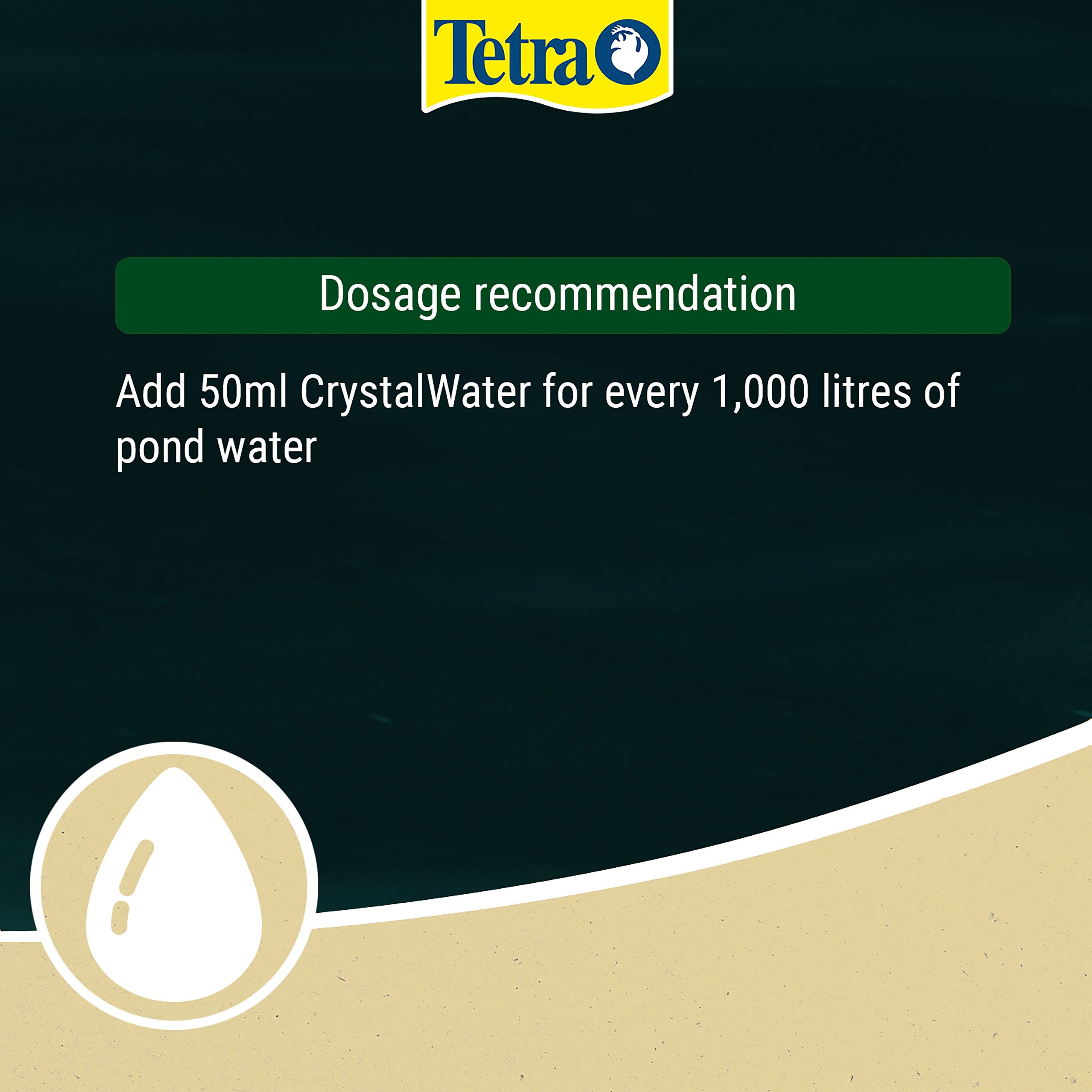TetraPond Crystal Water Pond Water Treament (250ML, 500ML)