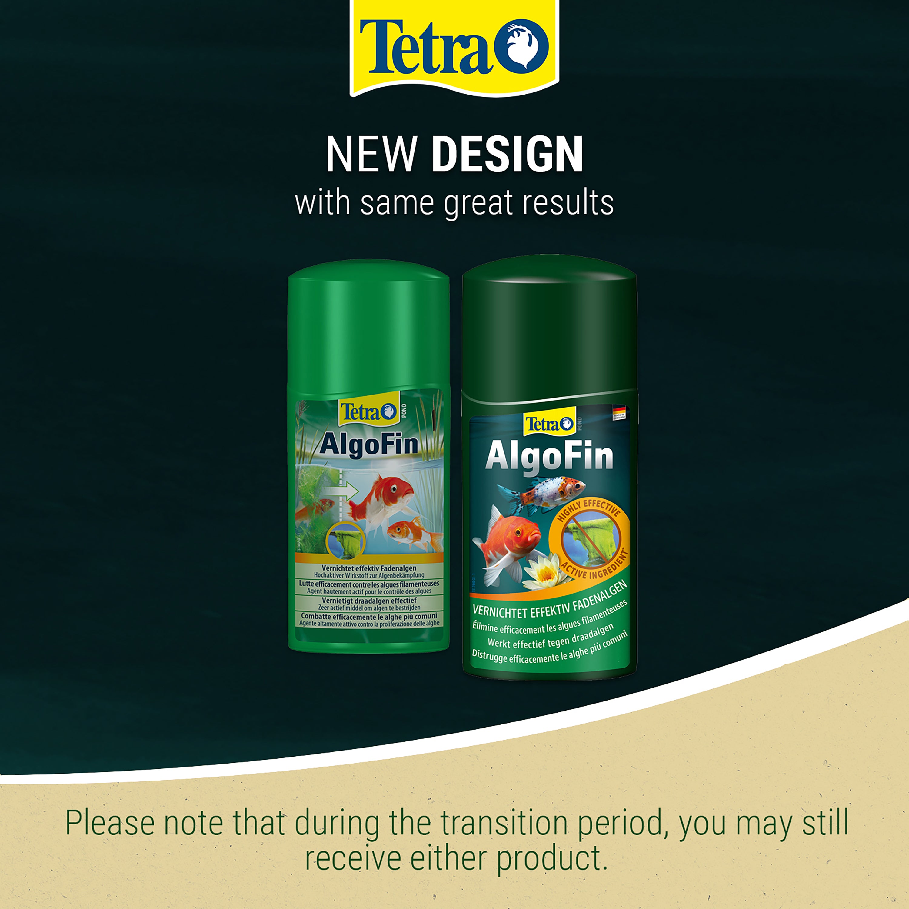 TetraPond AlgoFin Blanket Weed Removal (250ML, 500ML, 1L)