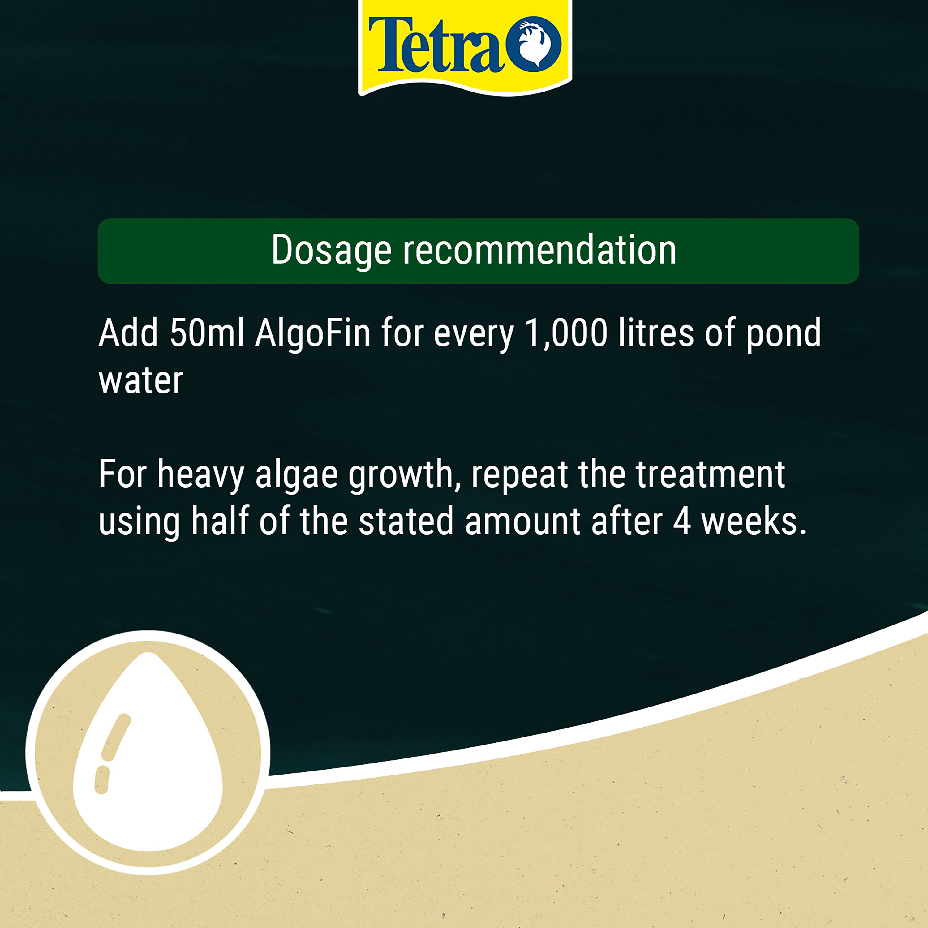 TetraPond AlgoFin Blanket Weed Removal (250ML, 500ML, 1L)