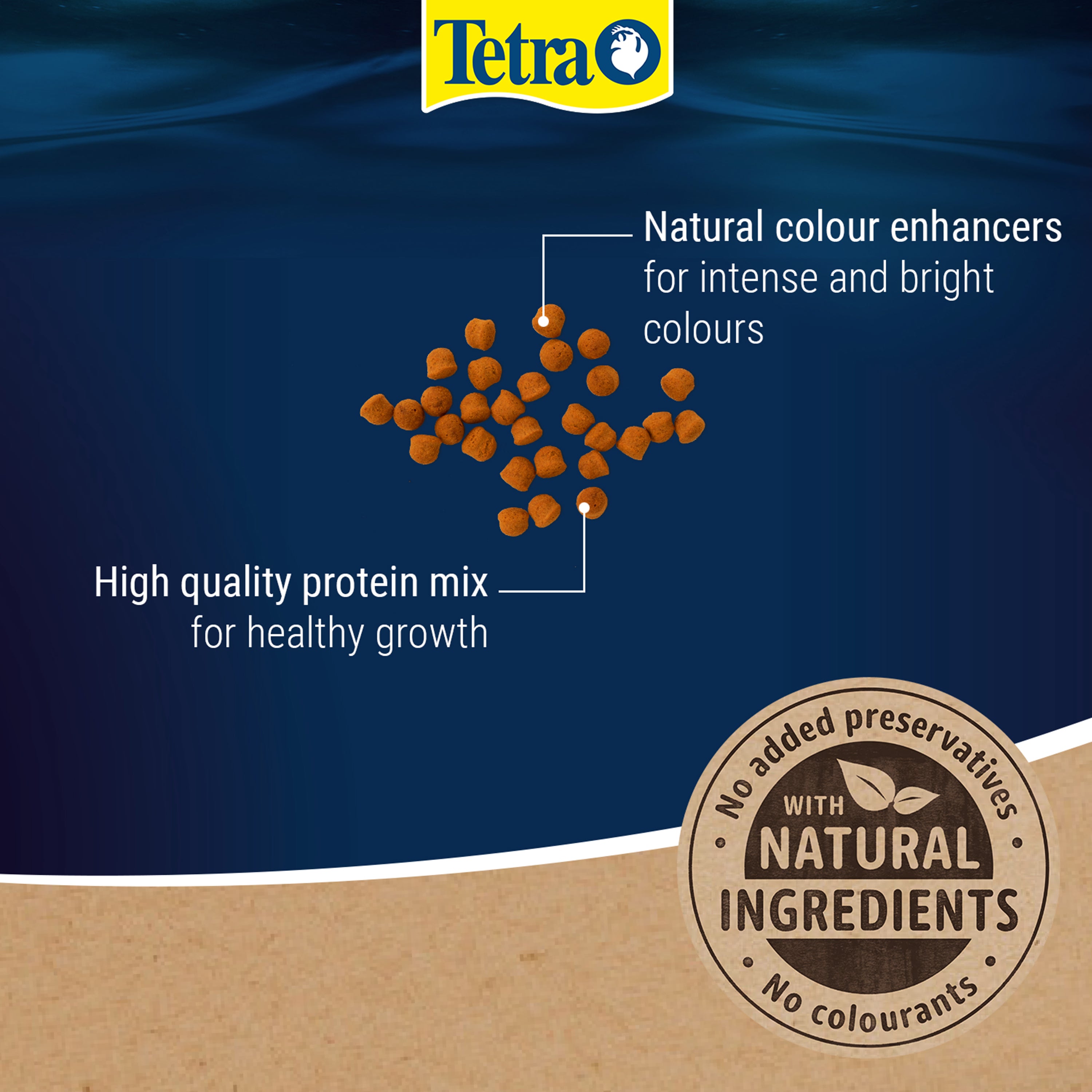 Tetra Cichlid Colour Pellets 165g 500ml