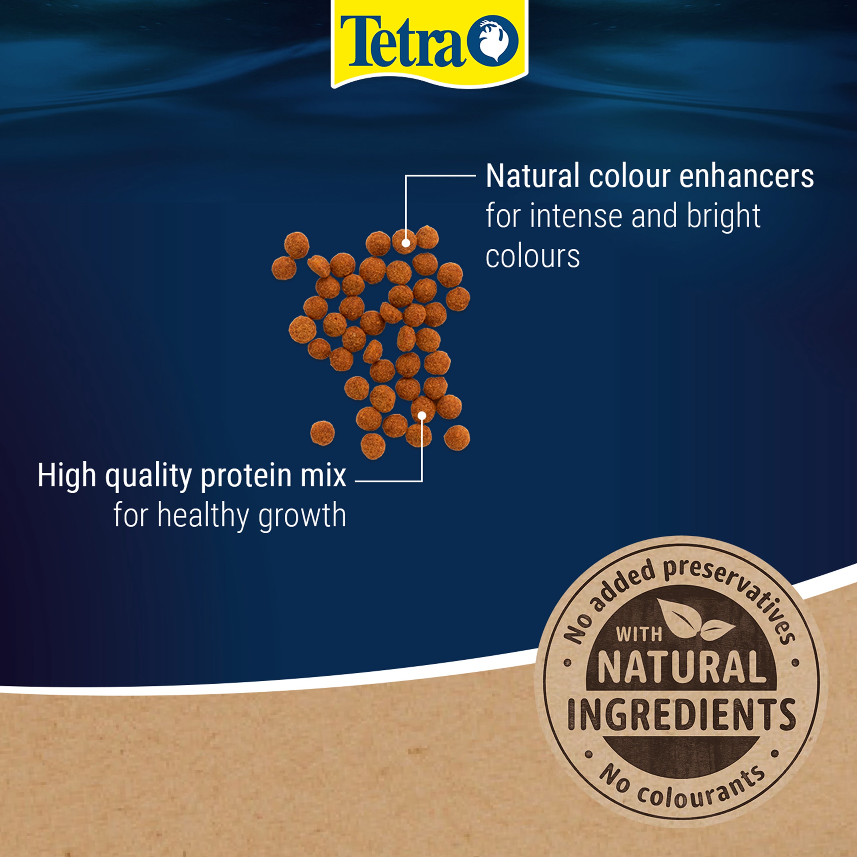 Tetra Cichlid Colour Mini Pellets 170g 500ml