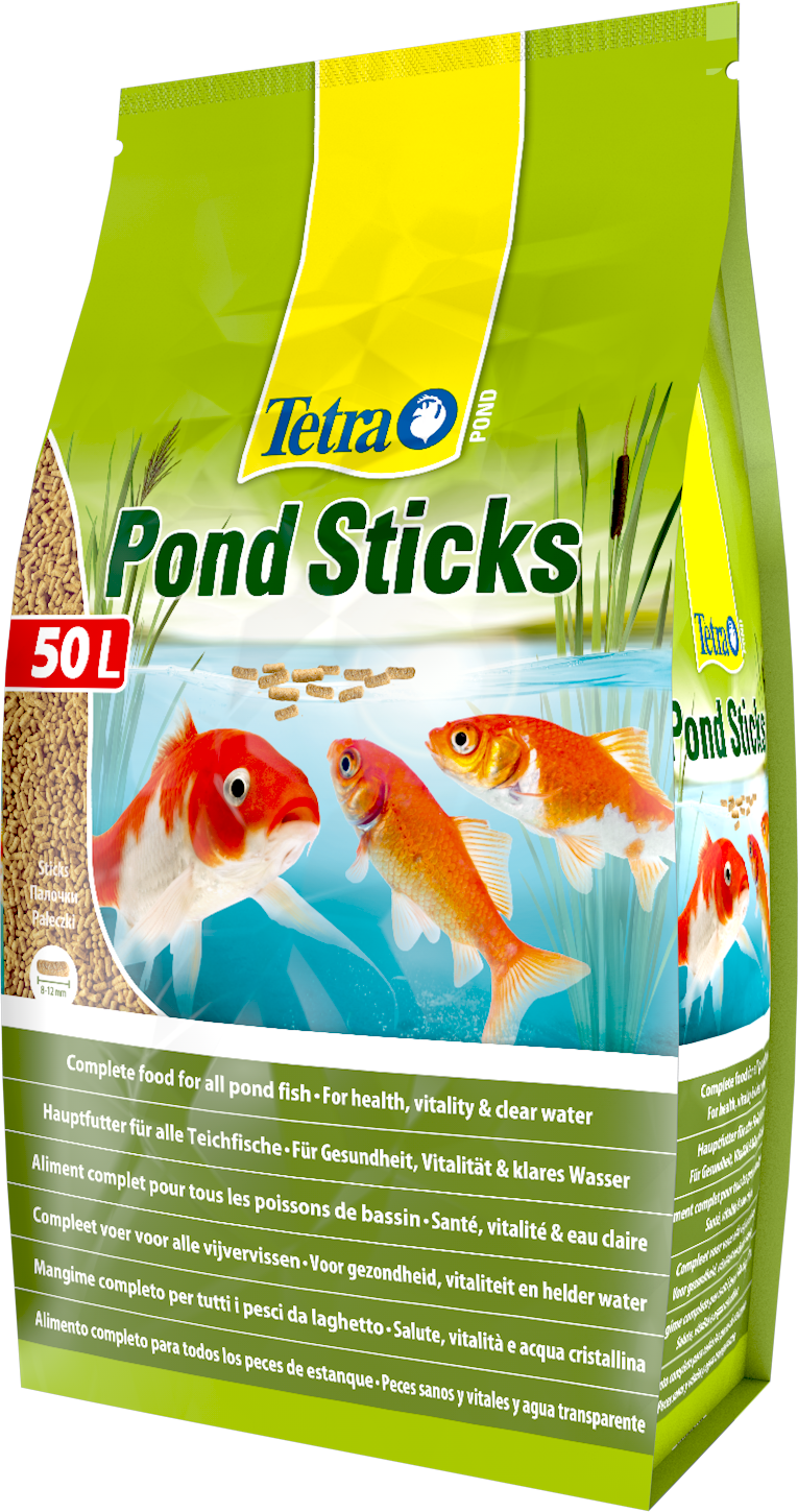 Tetra Pond Floating Food Sticks For All Pond Fish (1L, 4L, 7L, 10L, 15L, 25L, 40L, 50L)