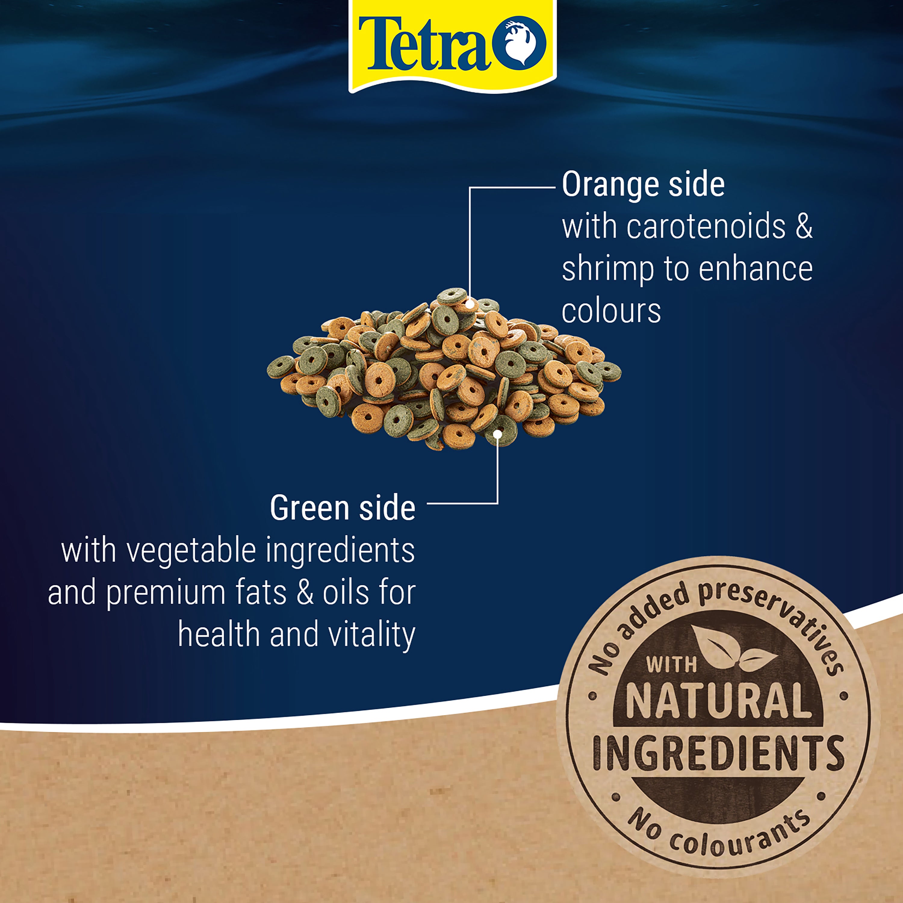 Tetra Fun Tips Tablets 75 Tablets 30g  - Stick on Glass